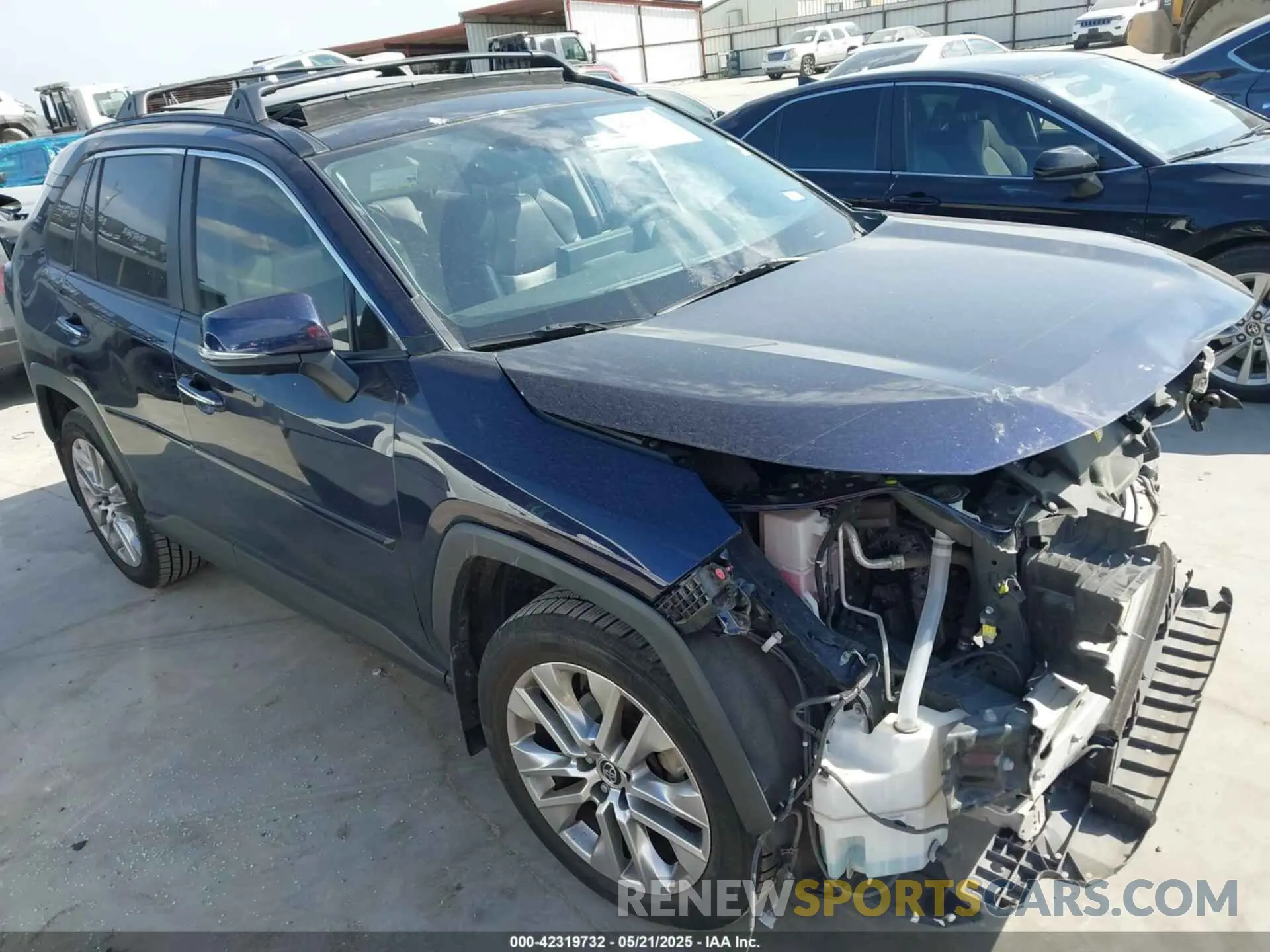 1 fotografías del automóvil dañado JTMY1RFV0KD514689 TOYOTA RAV4 2019
