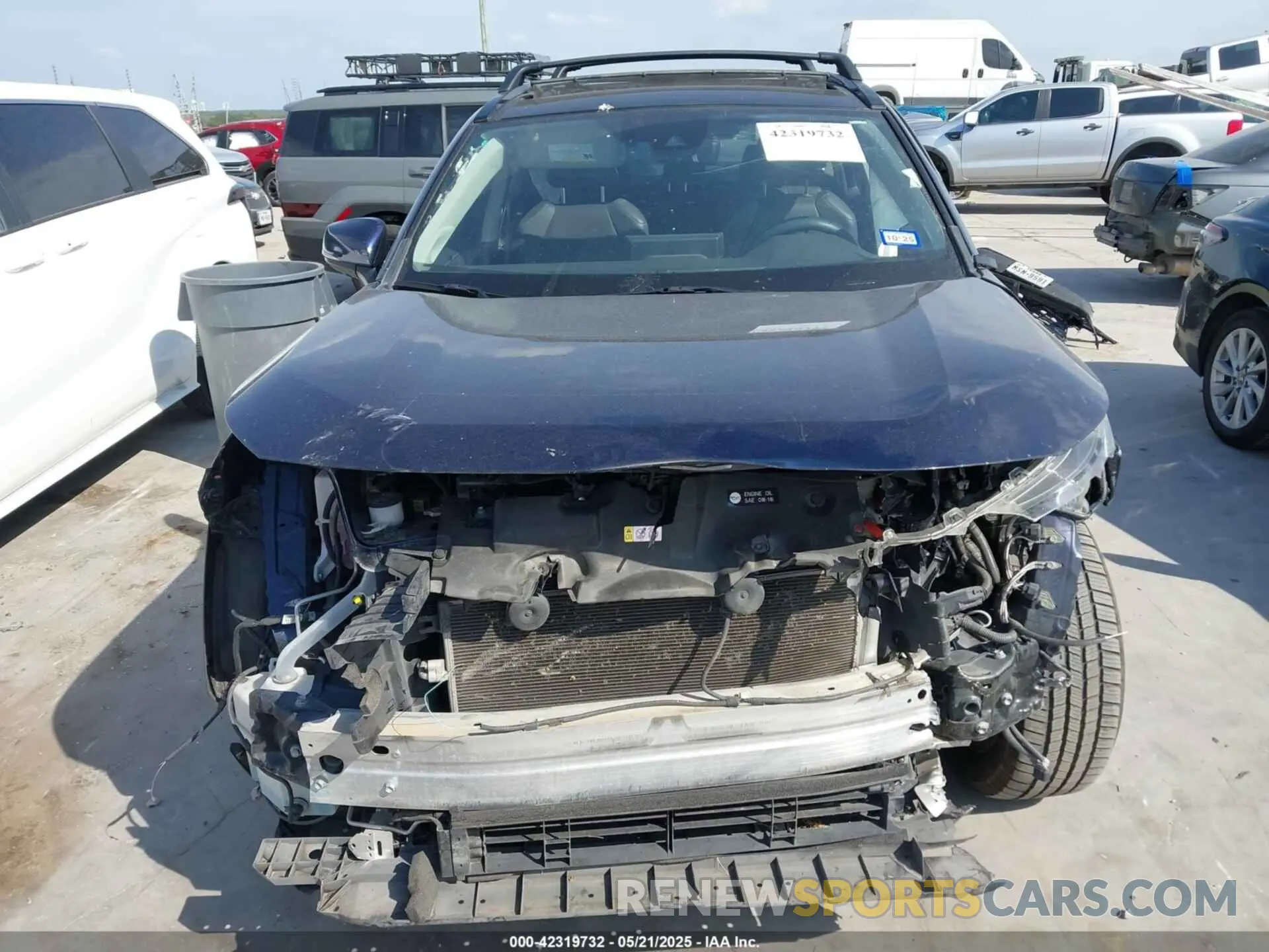 13 fotografías del automóvil dañado JTMY1RFV0KD514689 TOYOTA RAV4 2019