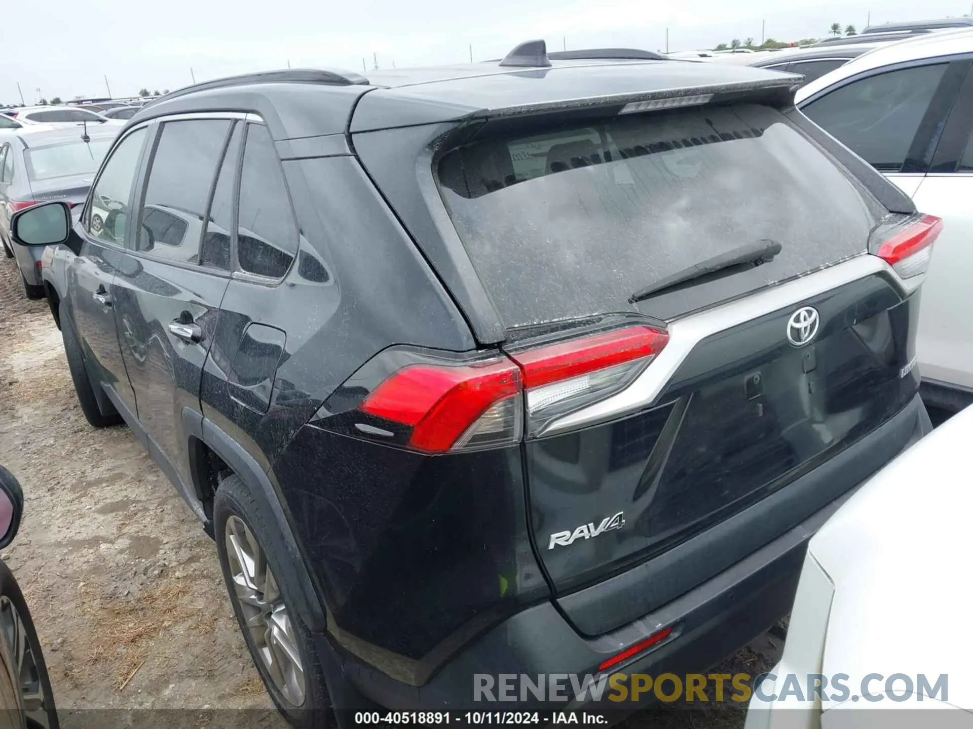 3 fotografías del automóvil dañado JTMY1RFV1KD500865 TOYOTA RAV4 2019