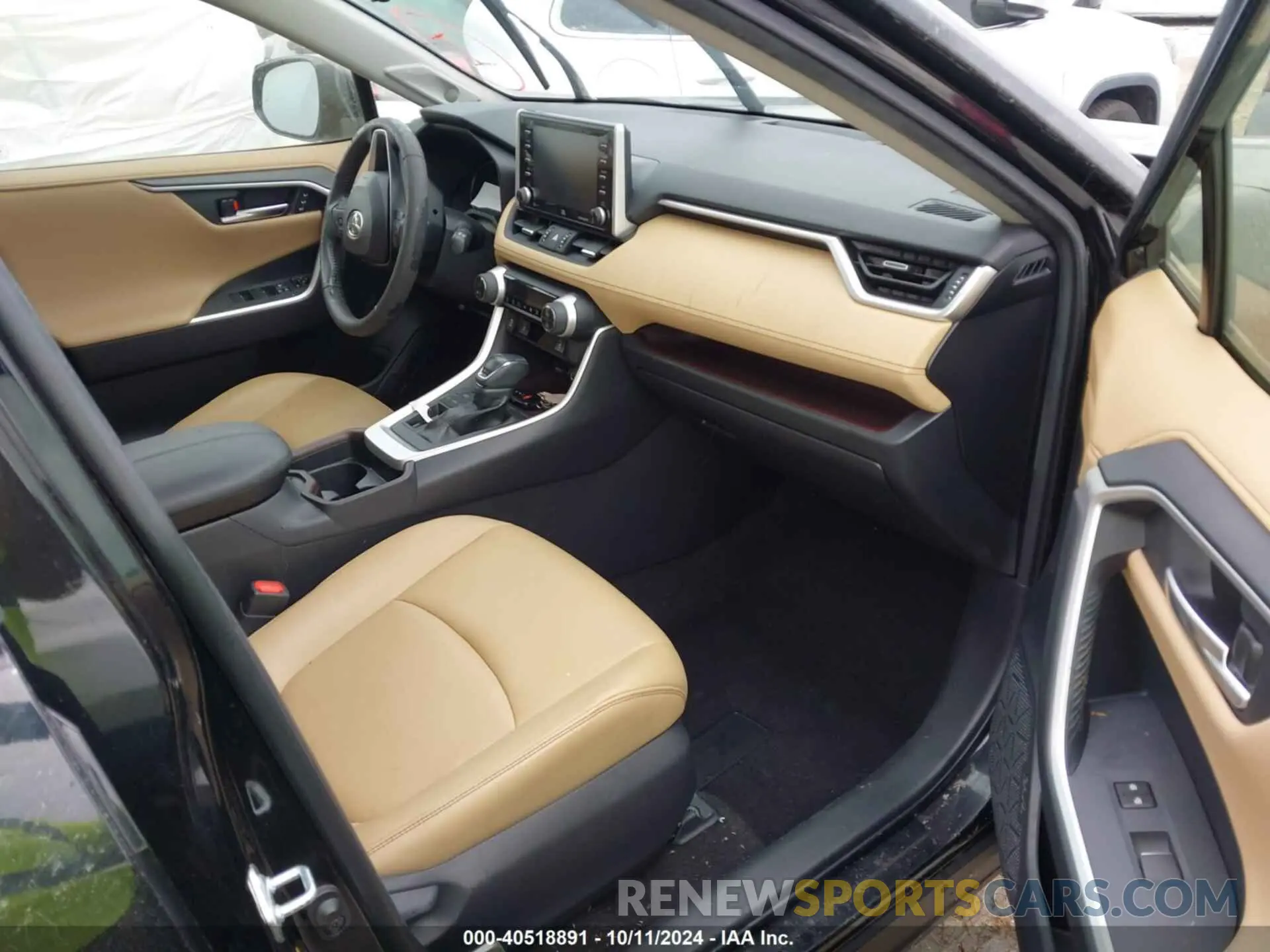 5 fotografías del automóvil dañado JTMY1RFV1KD500865 TOYOTA RAV4 2019