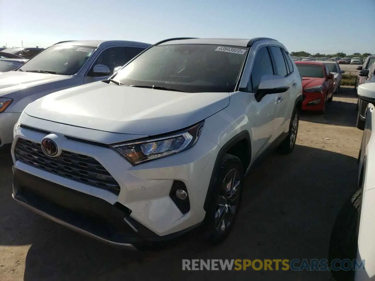 2 fotografías del automóvil dañado JTMY1RFV5KD006279 TOYOTA RAV4 2019
