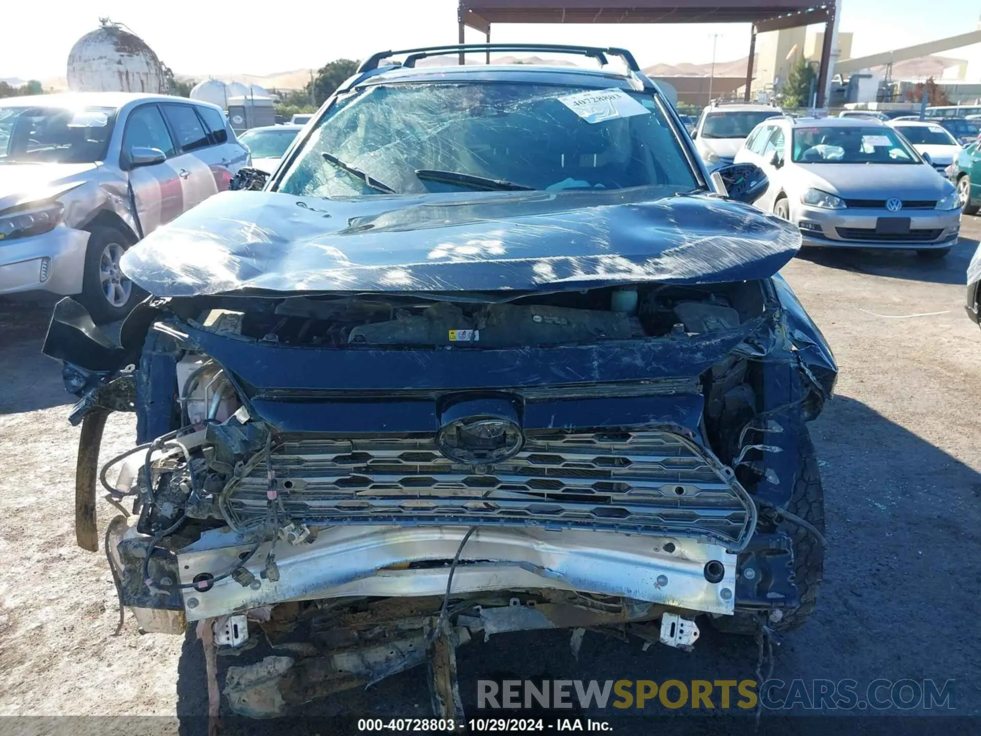 12 fotografías del automóvil dañado JTMY1RFV6KD501705 TOYOTA RAV4 2019