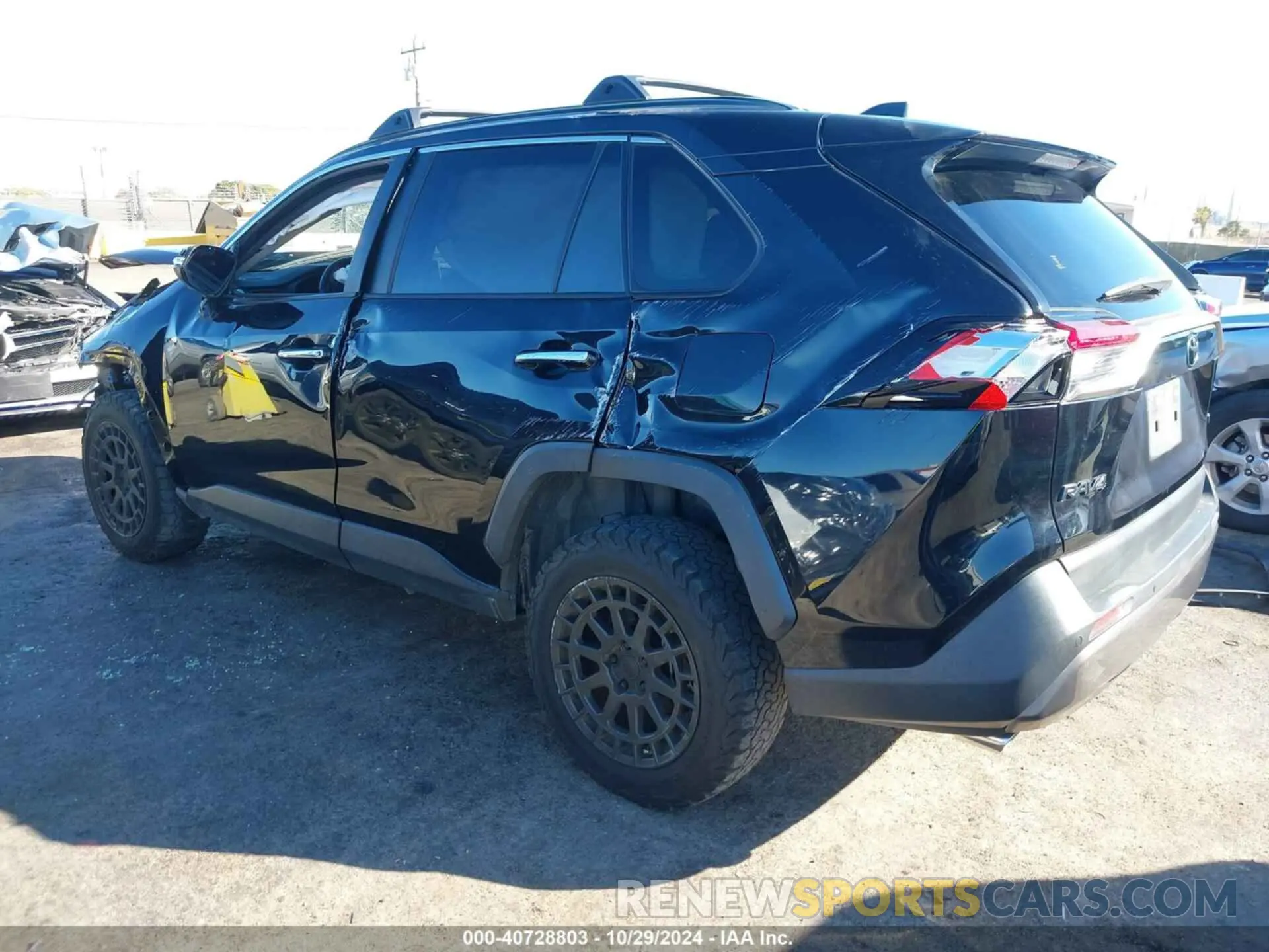 3 fotografías del automóvil dañado JTMY1RFV6KD501705 TOYOTA RAV4 2019