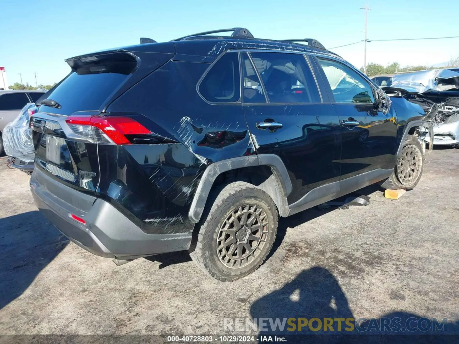 4 fotografías del automóvil dañado JTMY1RFV6KD501705 TOYOTA RAV4 2019