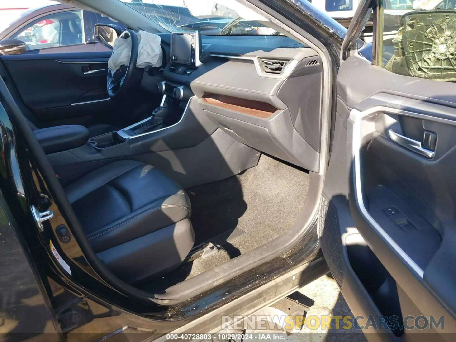 5 fotografías del automóvil dañado JTMY1RFV6KD501705 TOYOTA RAV4 2019
