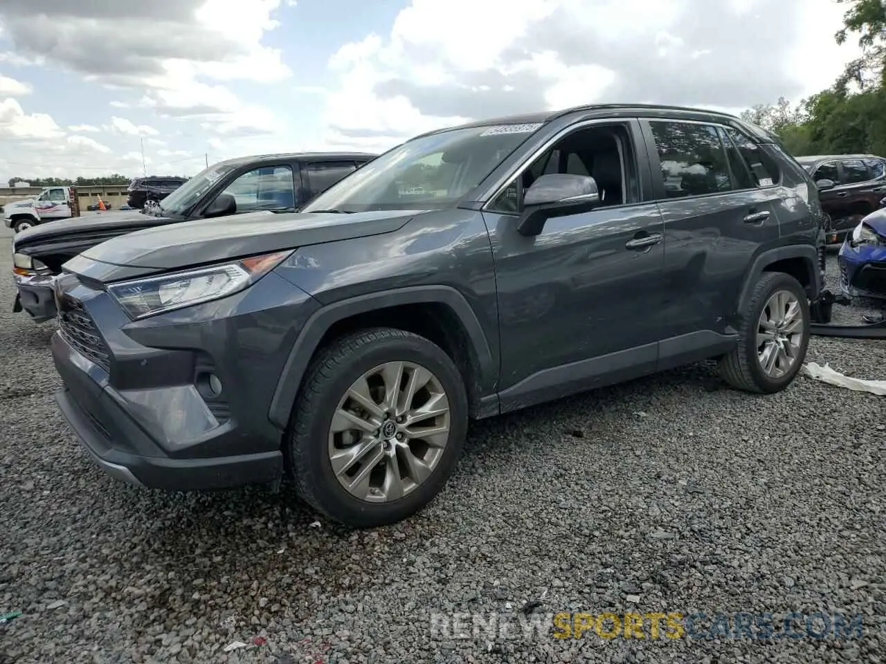 1 fotografías del automóvil dañado JTMY1RFV6KD515247 TOYOTA RAV4 2019