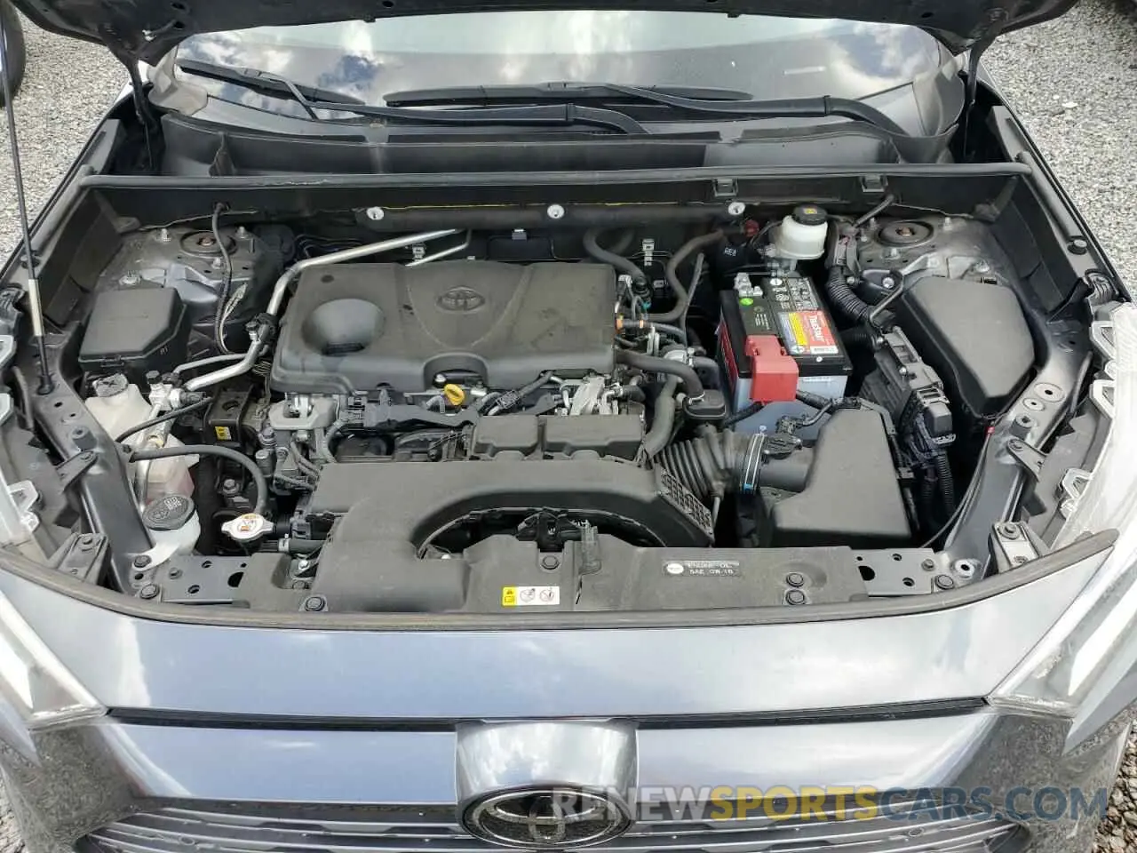 12 fotografías del automóvil dañado JTMY1RFV6KD515247 TOYOTA RAV4 2019