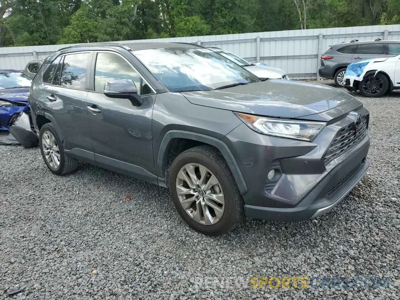 4 fotografías del automóvil dañado JTMY1RFV6KD515247 TOYOTA RAV4 2019