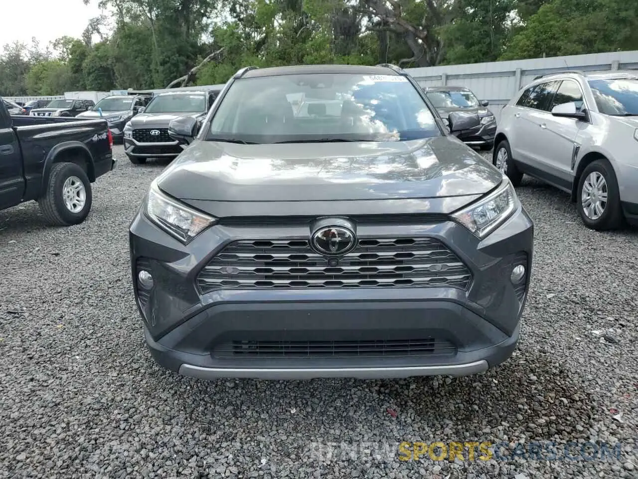 5 fotografías del automóvil dañado JTMY1RFV6KD515247 TOYOTA RAV4 2019