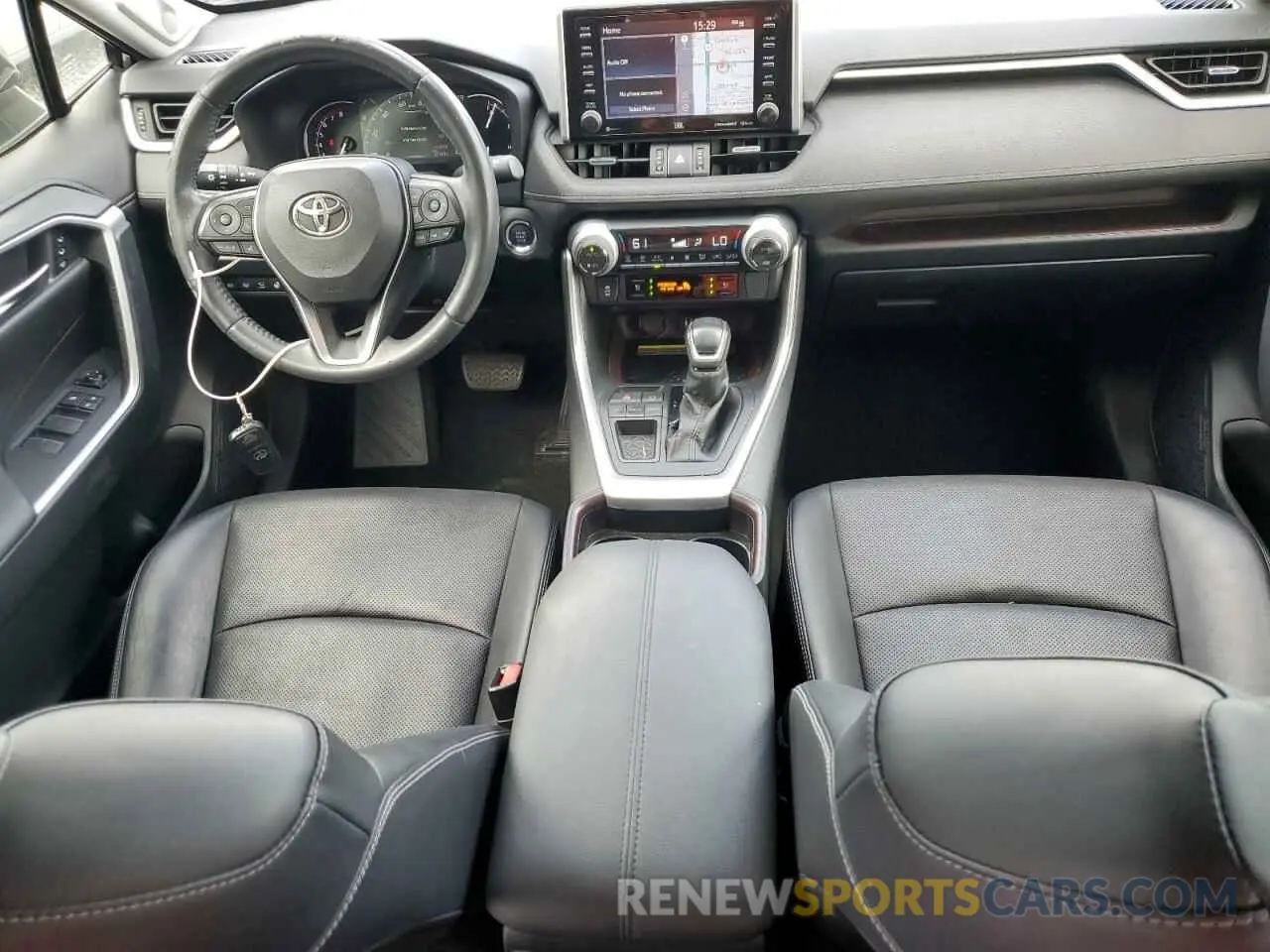8 fotografías del automóvil dañado JTMY1RFV6KD515247 TOYOTA RAV4 2019