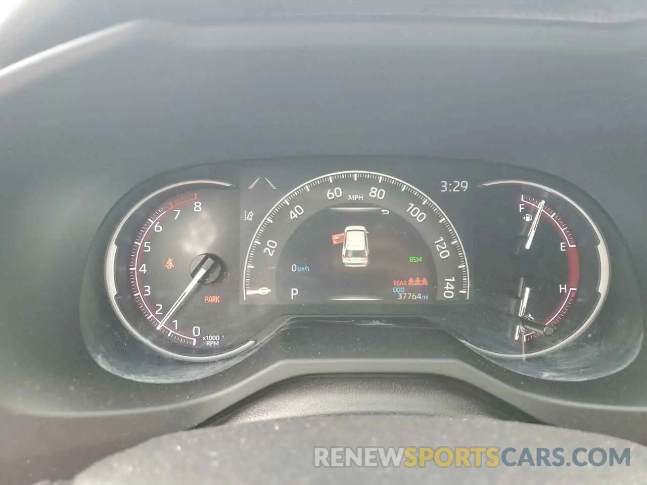 9 fotografías del automóvil dañado JTMY1RFV6KD515247 TOYOTA RAV4 2019