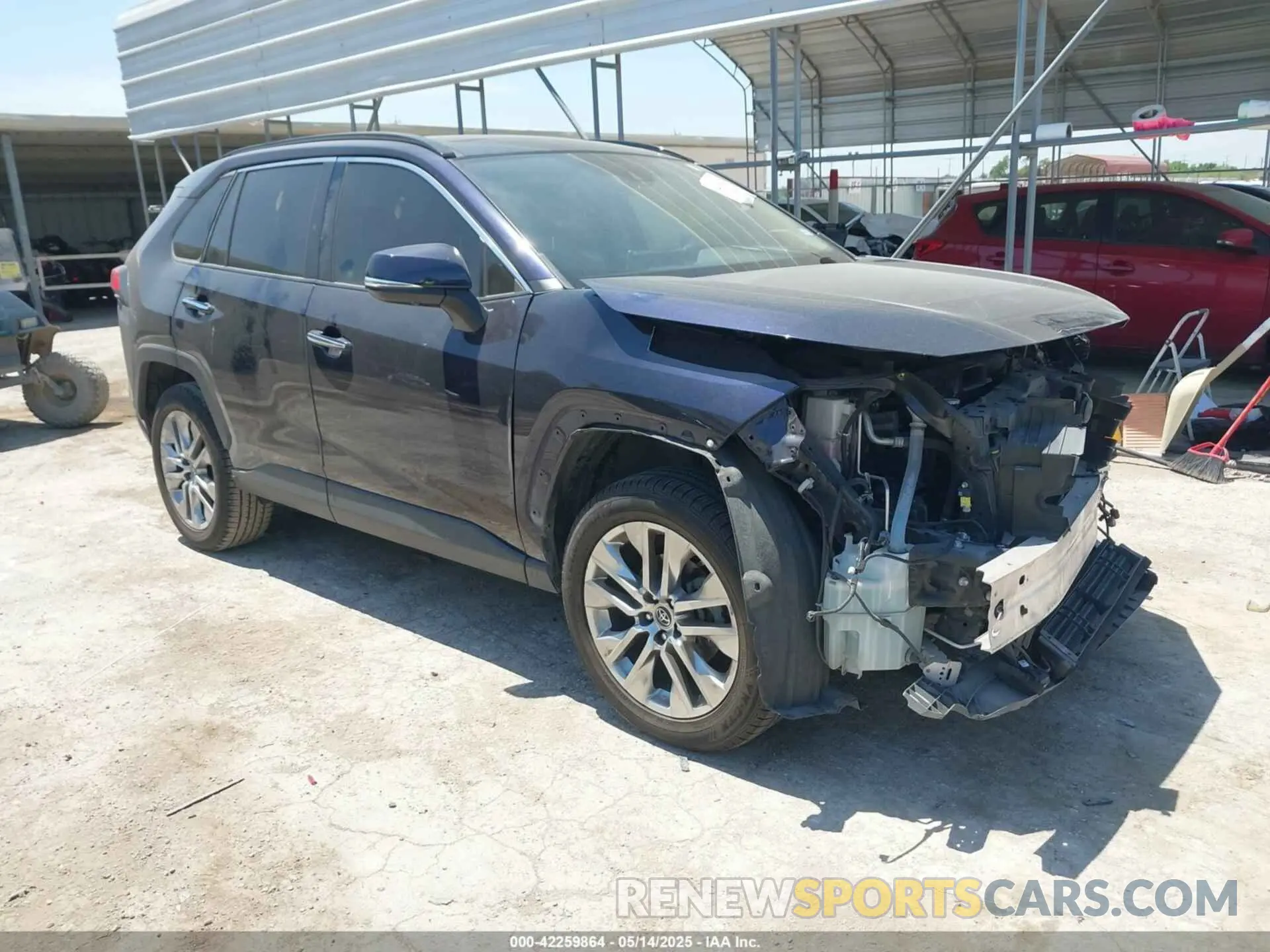 1 fotografías del automóvil dañado JTMY1RFV7KD516262 TOYOTA RAV4 2019