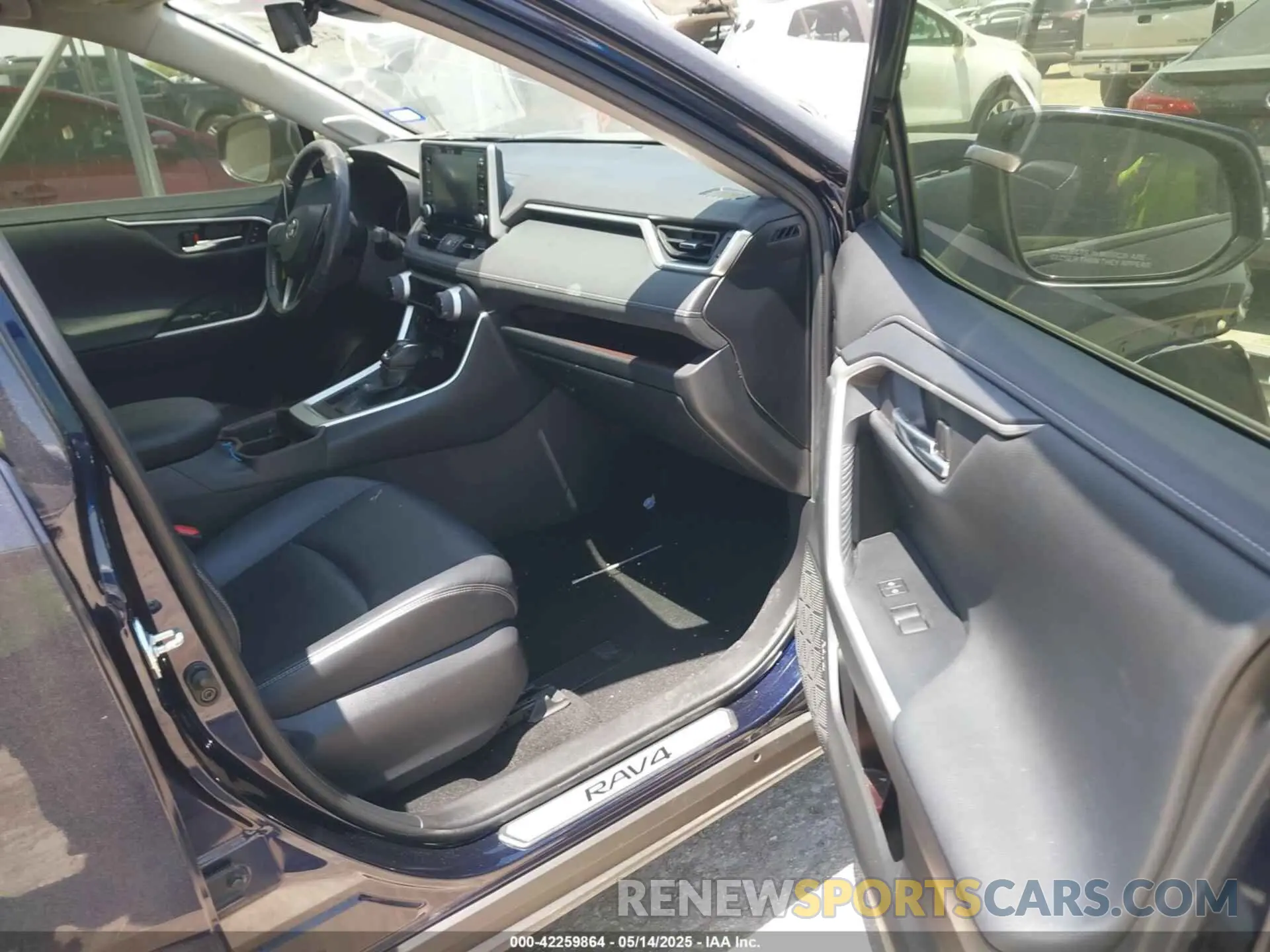 5 fotografías del automóvil dañado JTMY1RFV7KD516262 TOYOTA RAV4 2019