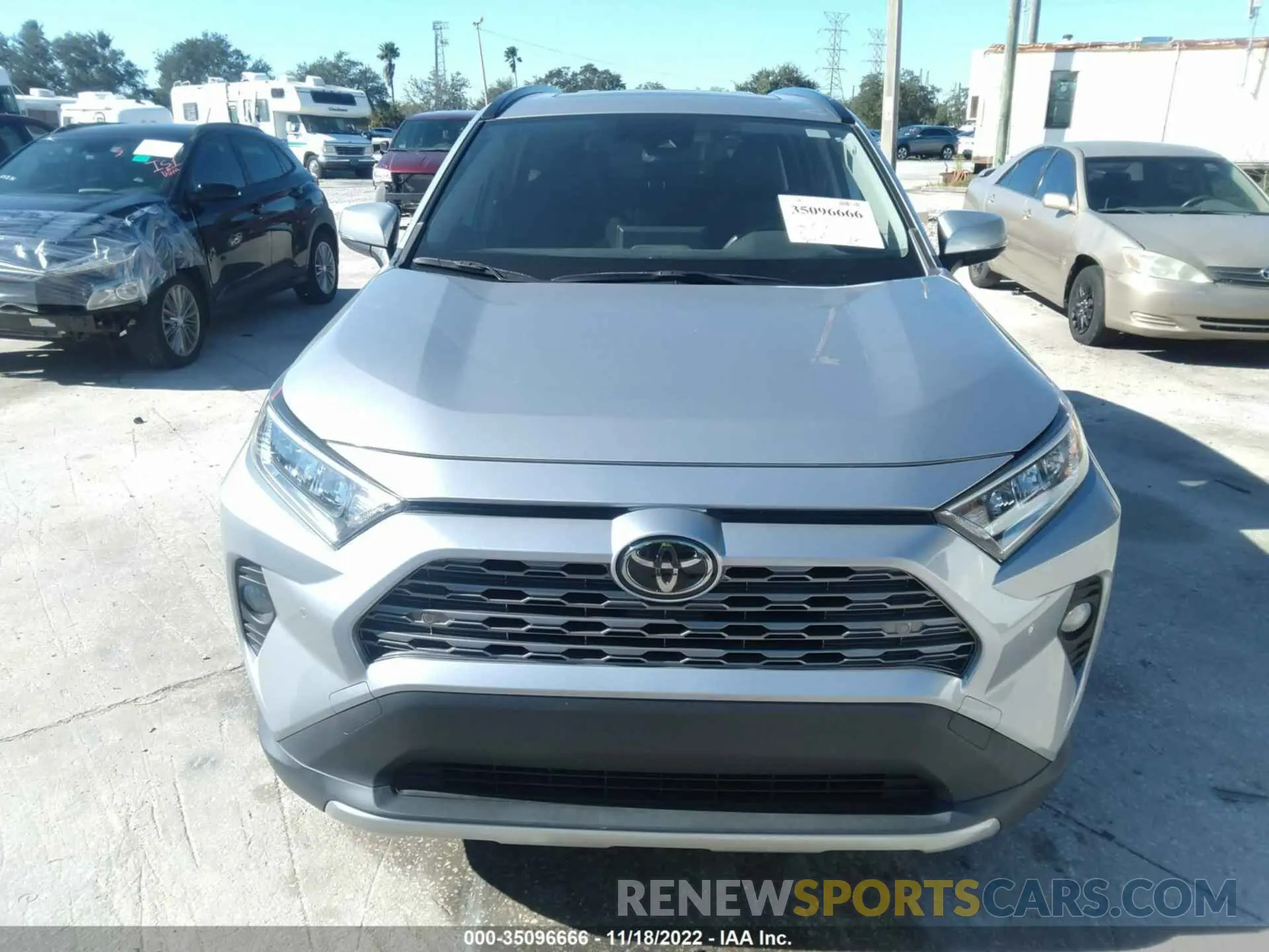 6 fotografías del automóvil dañado JTMY1RFV9KD008407 TOYOTA RAV4 2019