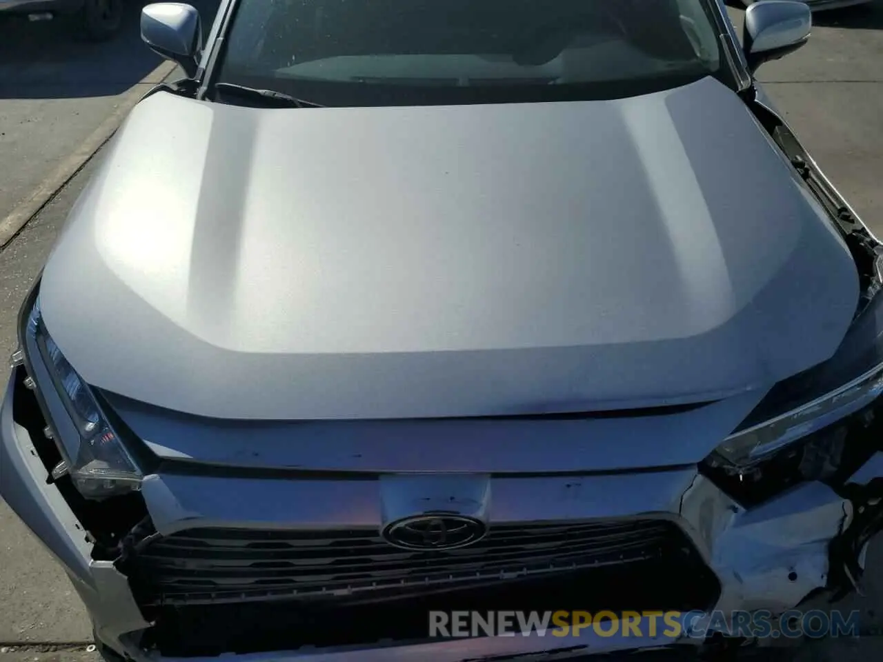 12 fotografías del automóvil dañado JTMY1RFV9KD501200 TOYOTA RAV4 2019