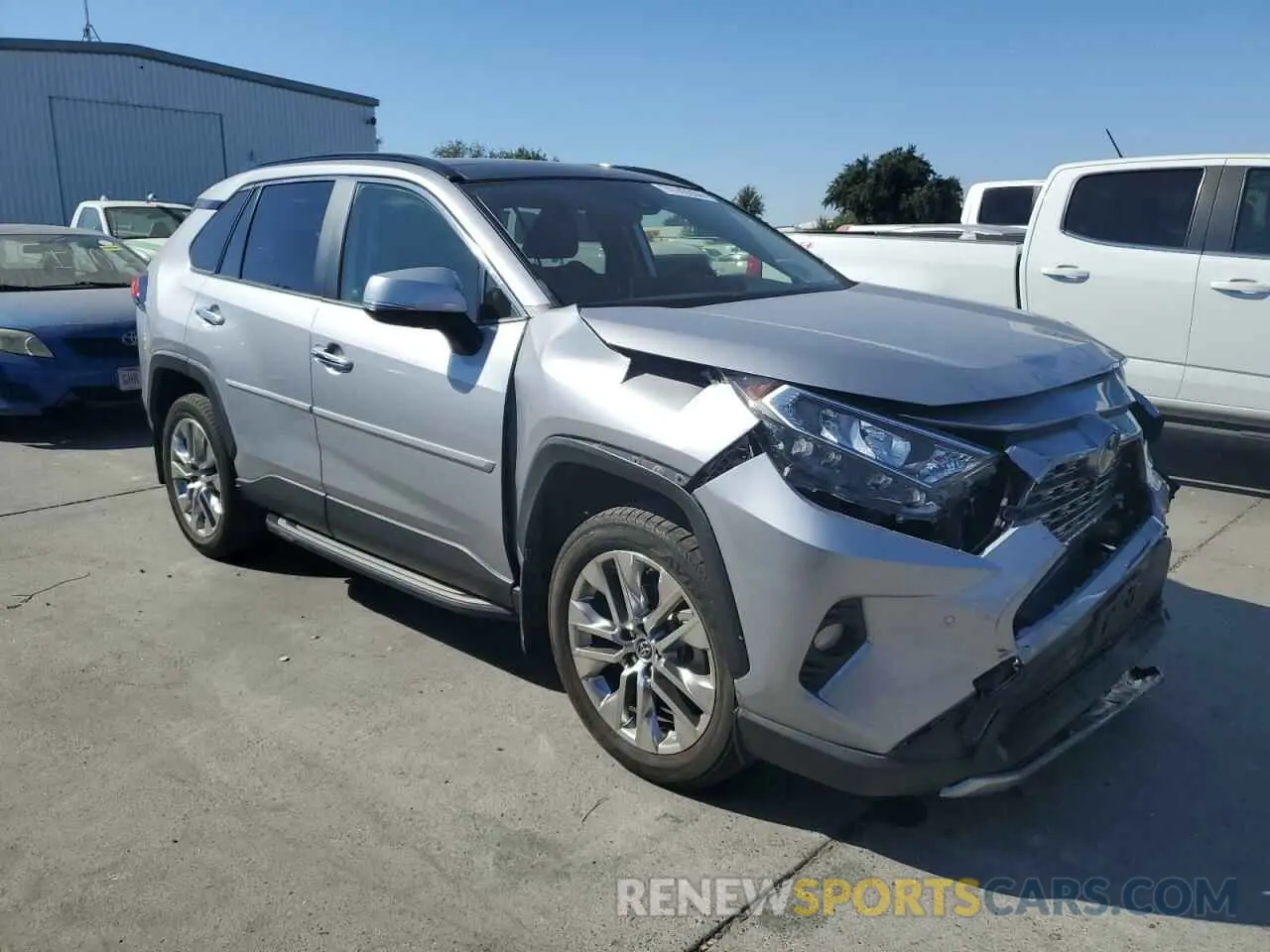 4 fotografías del automóvil dañado JTMY1RFV9KD501200 TOYOTA RAV4 2019