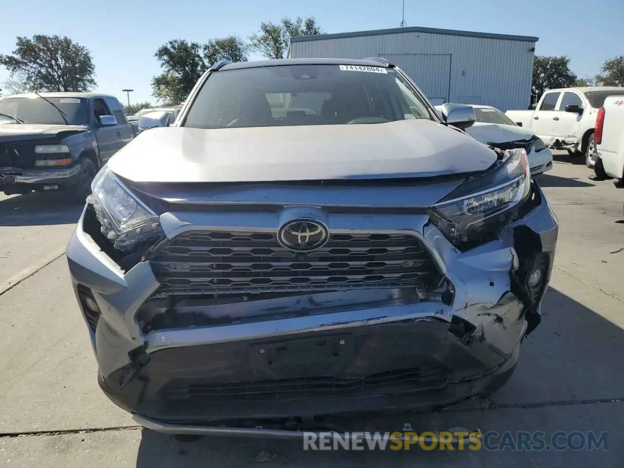 5 fotografías del automóvil dañado JTMY1RFV9KD501200 TOYOTA RAV4 2019