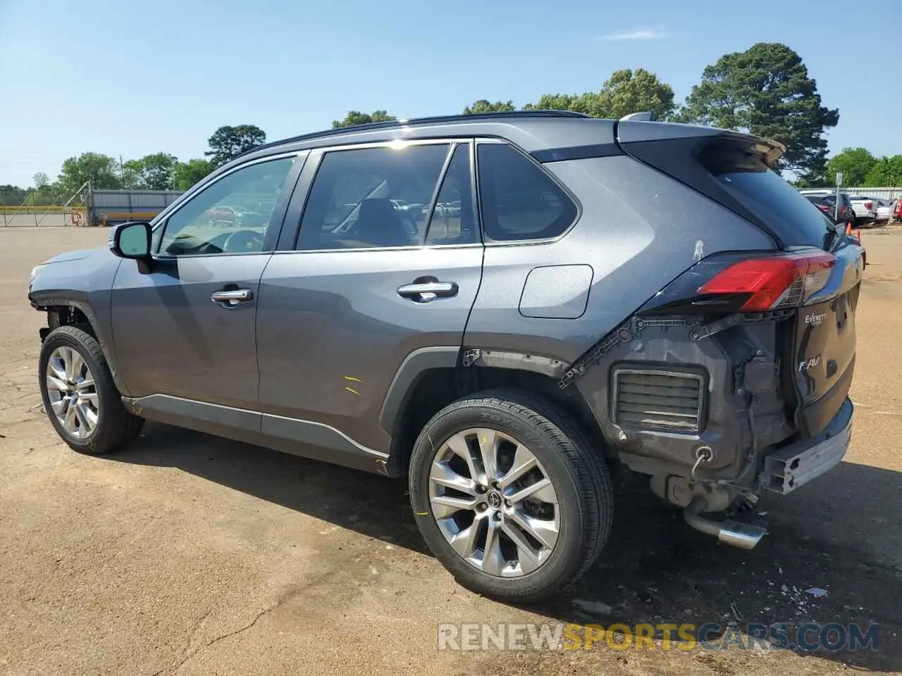 2 fotografías del automóvil dañado JTMY1RFVXKD028357 TOYOTA RAV4 2019