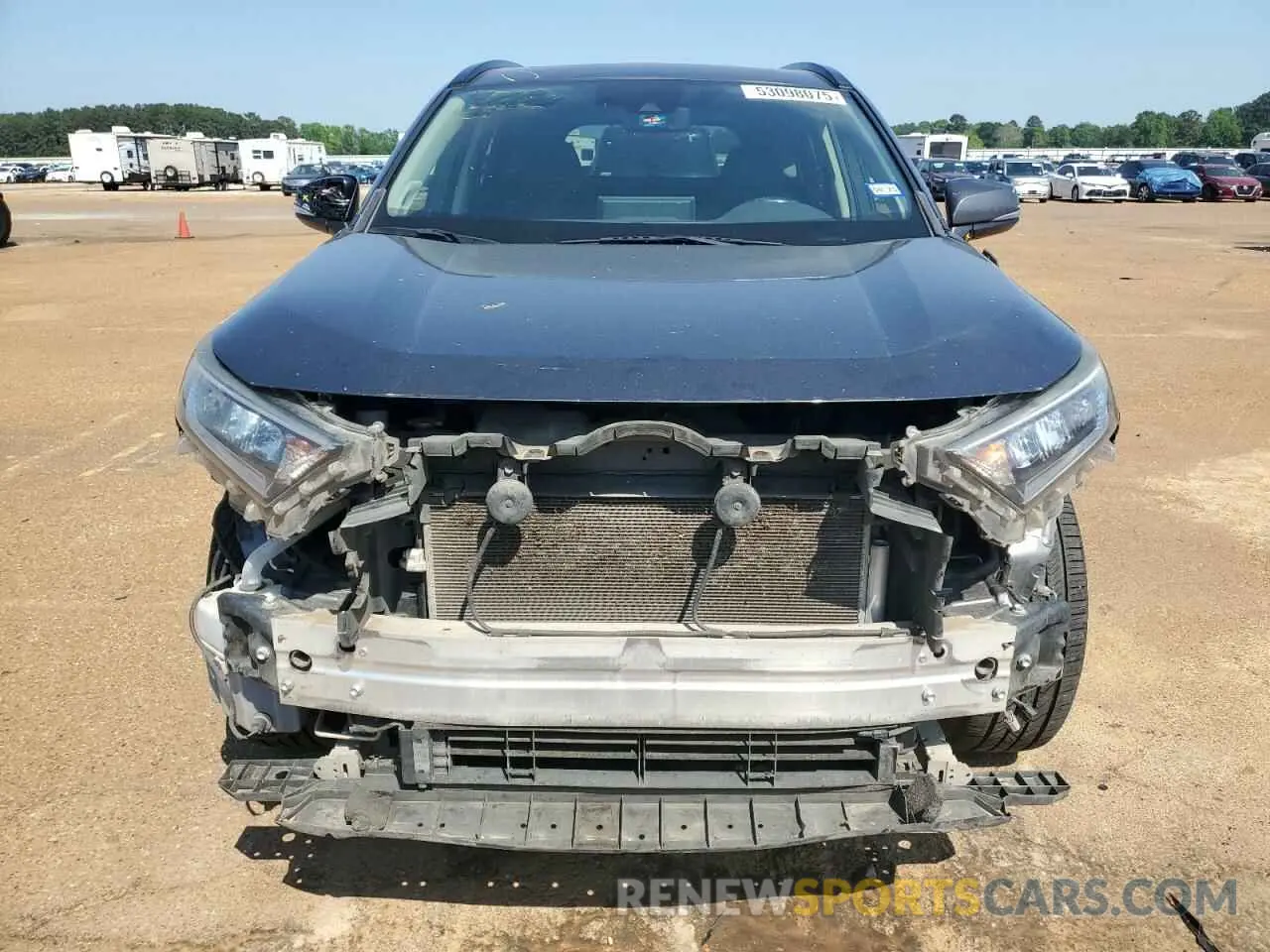 5 fotografías del automóvil dañado JTMY1RFVXKD028357 TOYOTA RAV4 2019