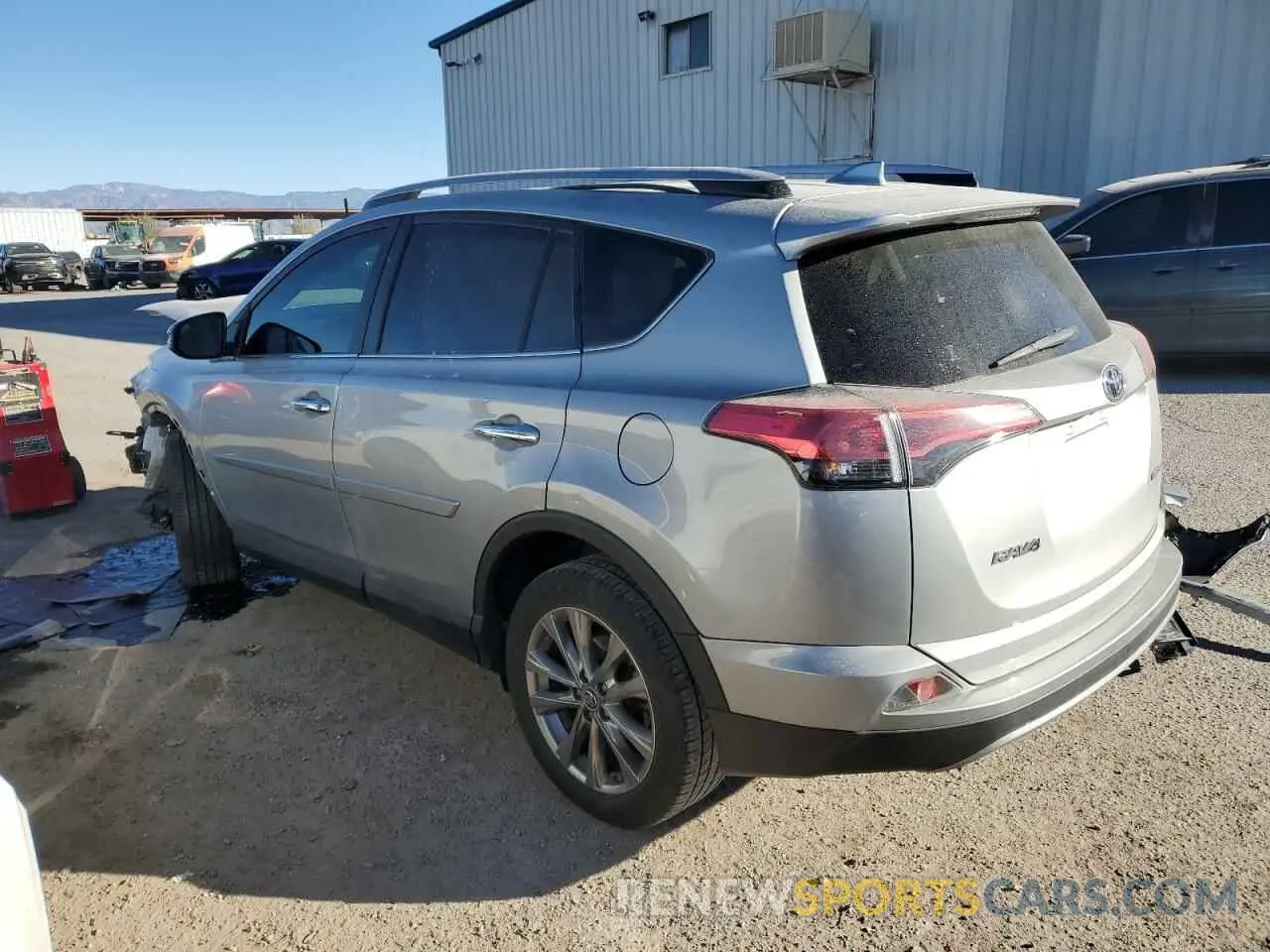 2 fotografías del automóvil dañado JTMYFREV4JJ202376 TOYOTA RAV4 2019