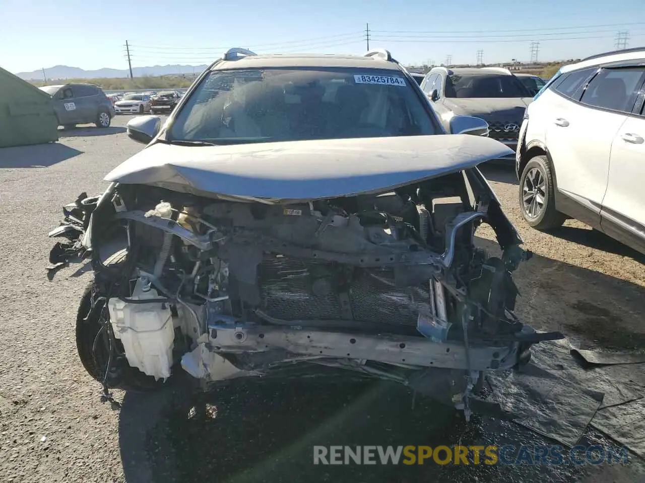 5 fotografías del automóvil dañado JTMYFREV4JJ202376 TOYOTA RAV4 2019