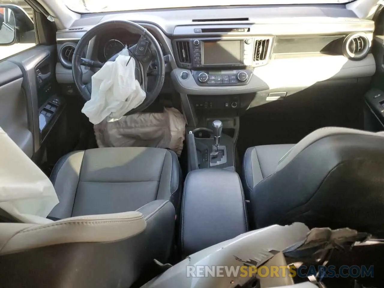 8 fotografías del automóvil dañado JTMYFREV4JJ202376 TOYOTA RAV4 2019