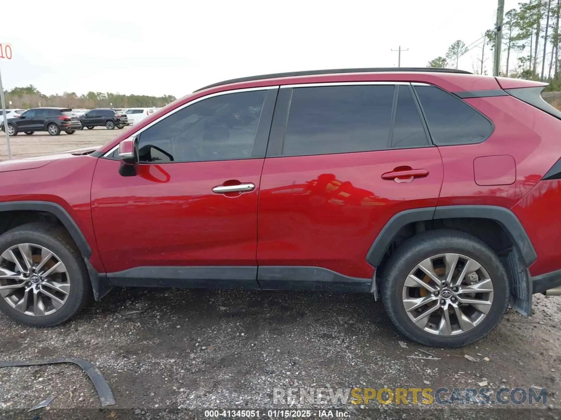14 fotografías del automóvil dañado 2T3A1RFV0LW119952 TOYOTA RAV4 2020