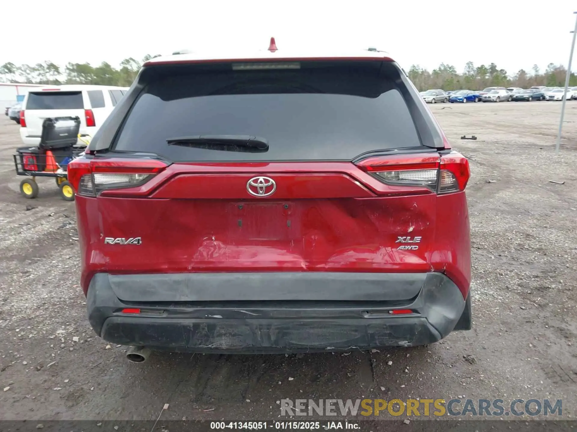 16 fotografías del automóvil dañado 2T3A1RFV0LW119952 TOYOTA RAV4 2020