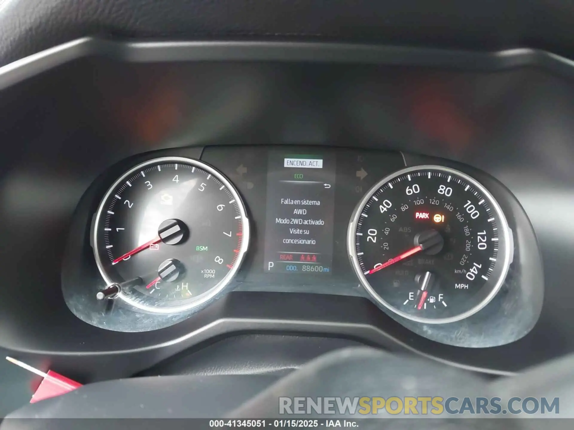 7 fotografías del automóvil dañado 2T3A1RFV0LW119952 TOYOTA RAV4 2020