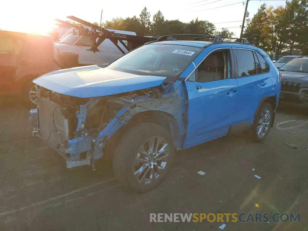 1 fotografías del automóvil dañado 2T3A1RFV1LC112364 TOYOTA RAV4 2020