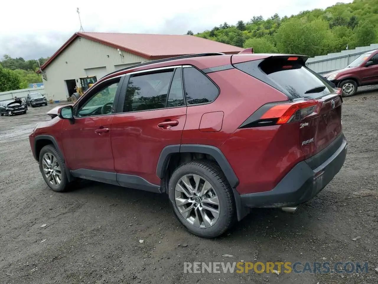 2 fotografías del automóvil dañado 2T3A1RFV1LW138414 TOYOTA RAV4 2020