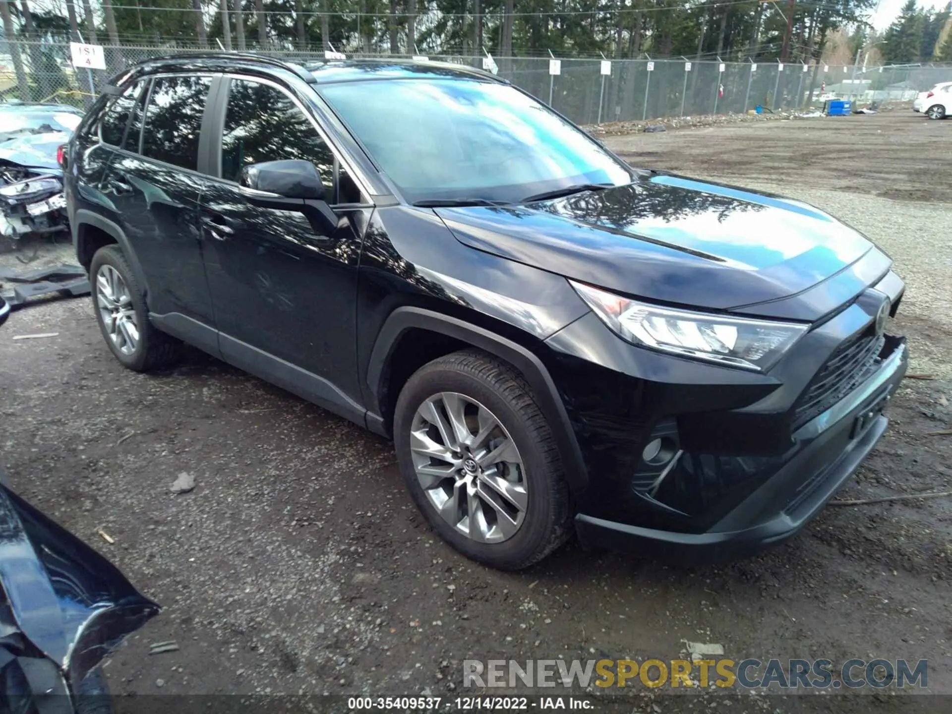 1 fotografías del automóvil dañado 2T3A1RFV2LW107379 TOYOTA RAV4 2020