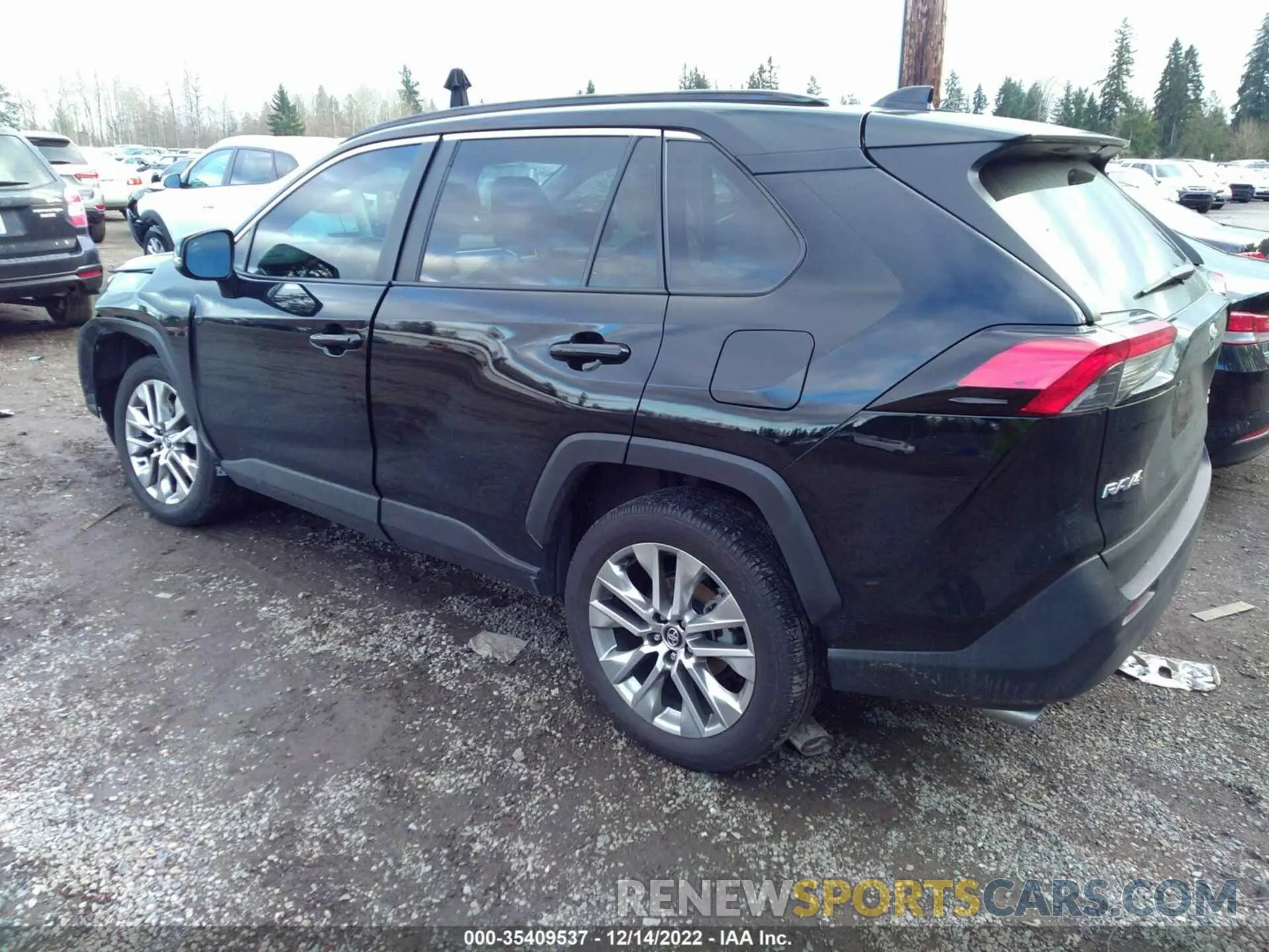 3 fotografías del automóvil dañado 2T3A1RFV2LW107379 TOYOTA RAV4 2020