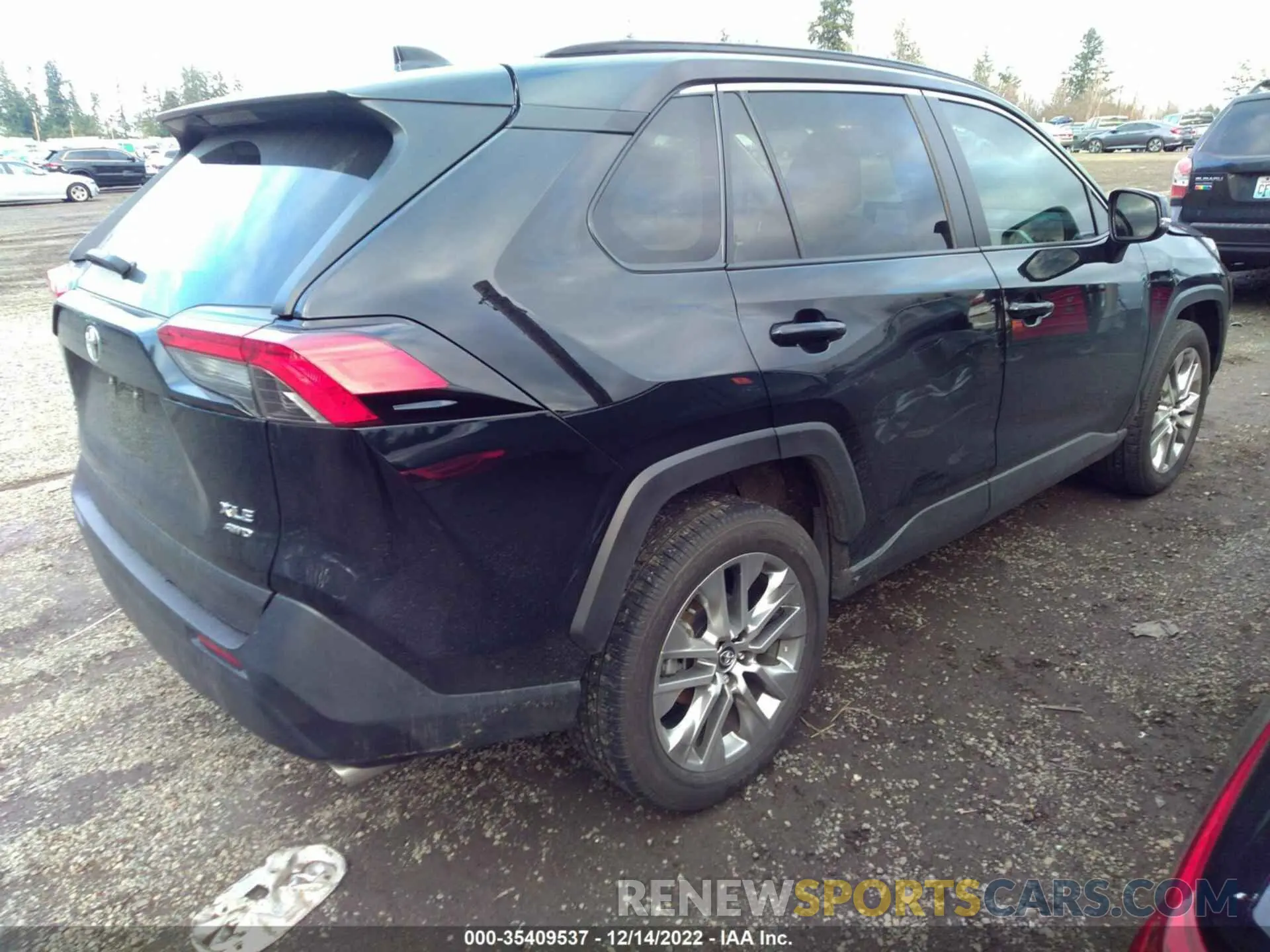 4 fotografías del automóvil dañado 2T3A1RFV2LW107379 TOYOTA RAV4 2020