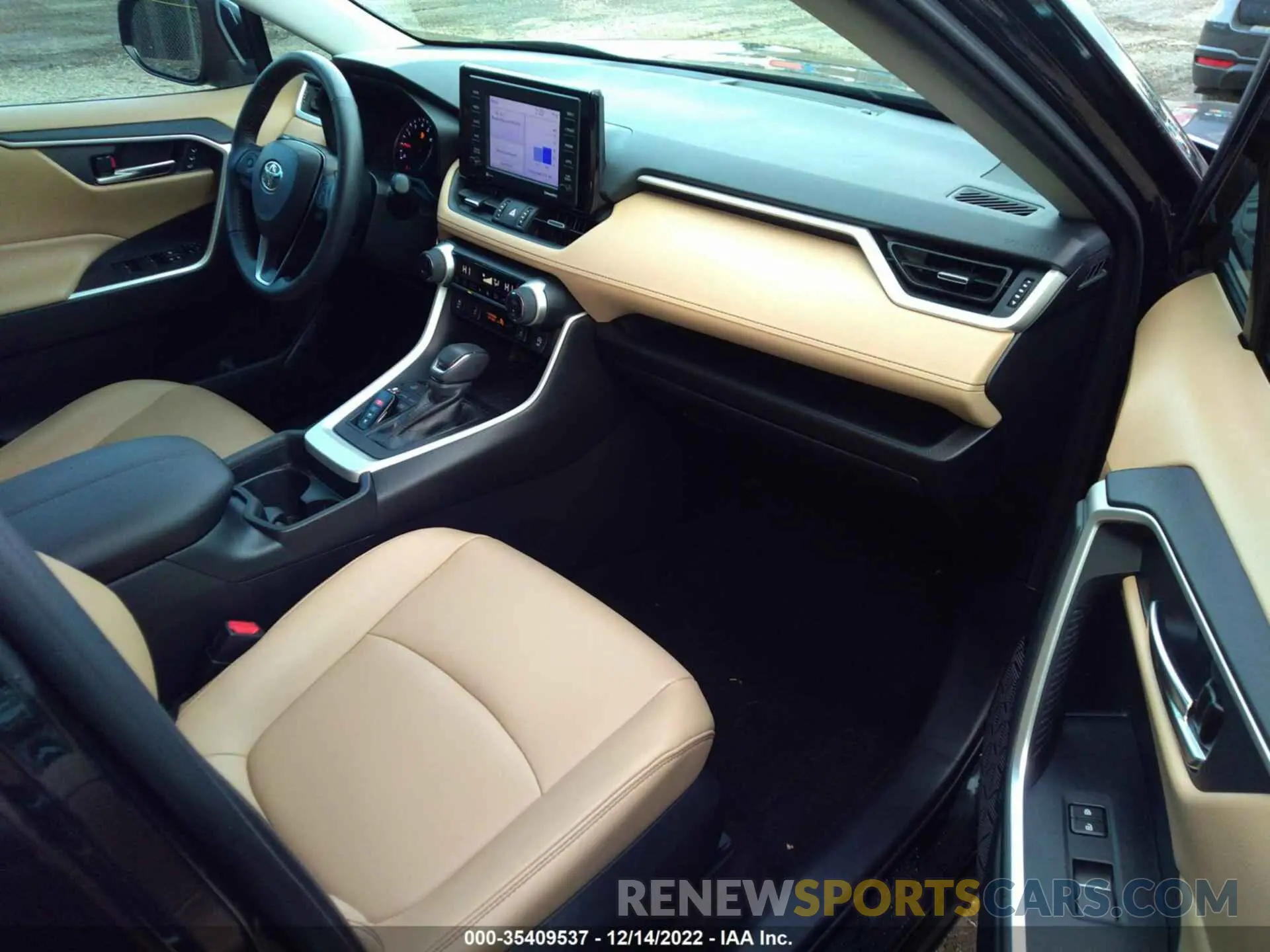 5 fotografías del automóvil dañado 2T3A1RFV2LW107379 TOYOTA RAV4 2020