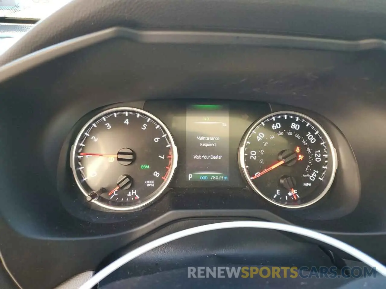 9 fotografías del automóvil dañado 2T3A1RFV2LW135831 TOYOTA RAV4 2020
