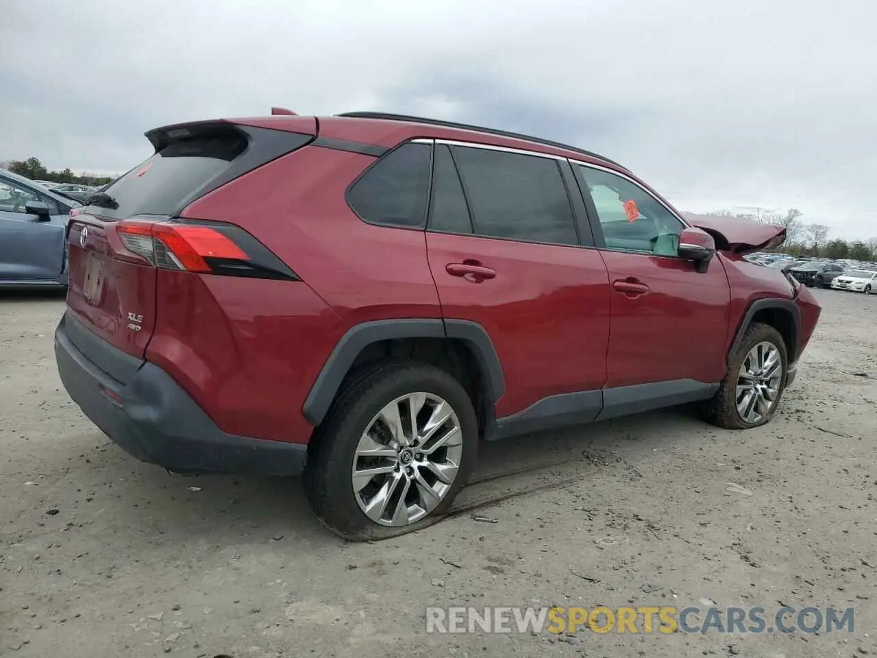 3 fotografías del automóvil dañado 2T3A1RFV3LC123124 TOYOTA RAV4 2020
