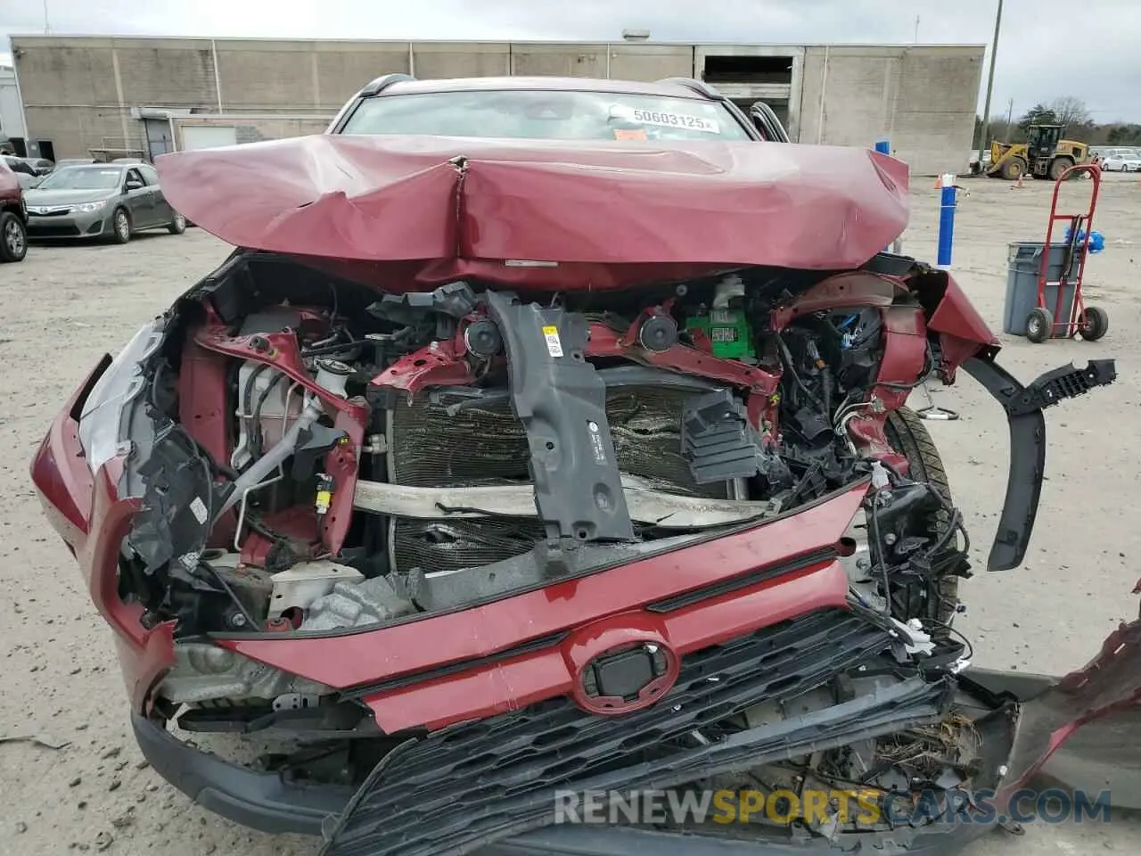 5 fotografías del automóvil dañado 2T3A1RFV3LC123124 TOYOTA RAV4 2020