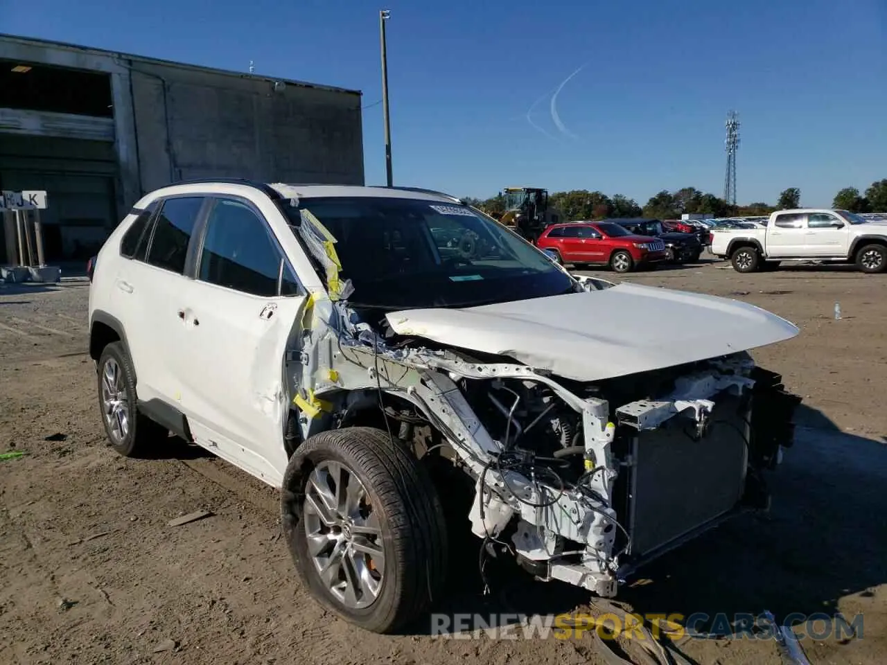 1 fotografías del automóvil dañado 2T3A1RFV3LW135076 TOYOTA RAV4 2020