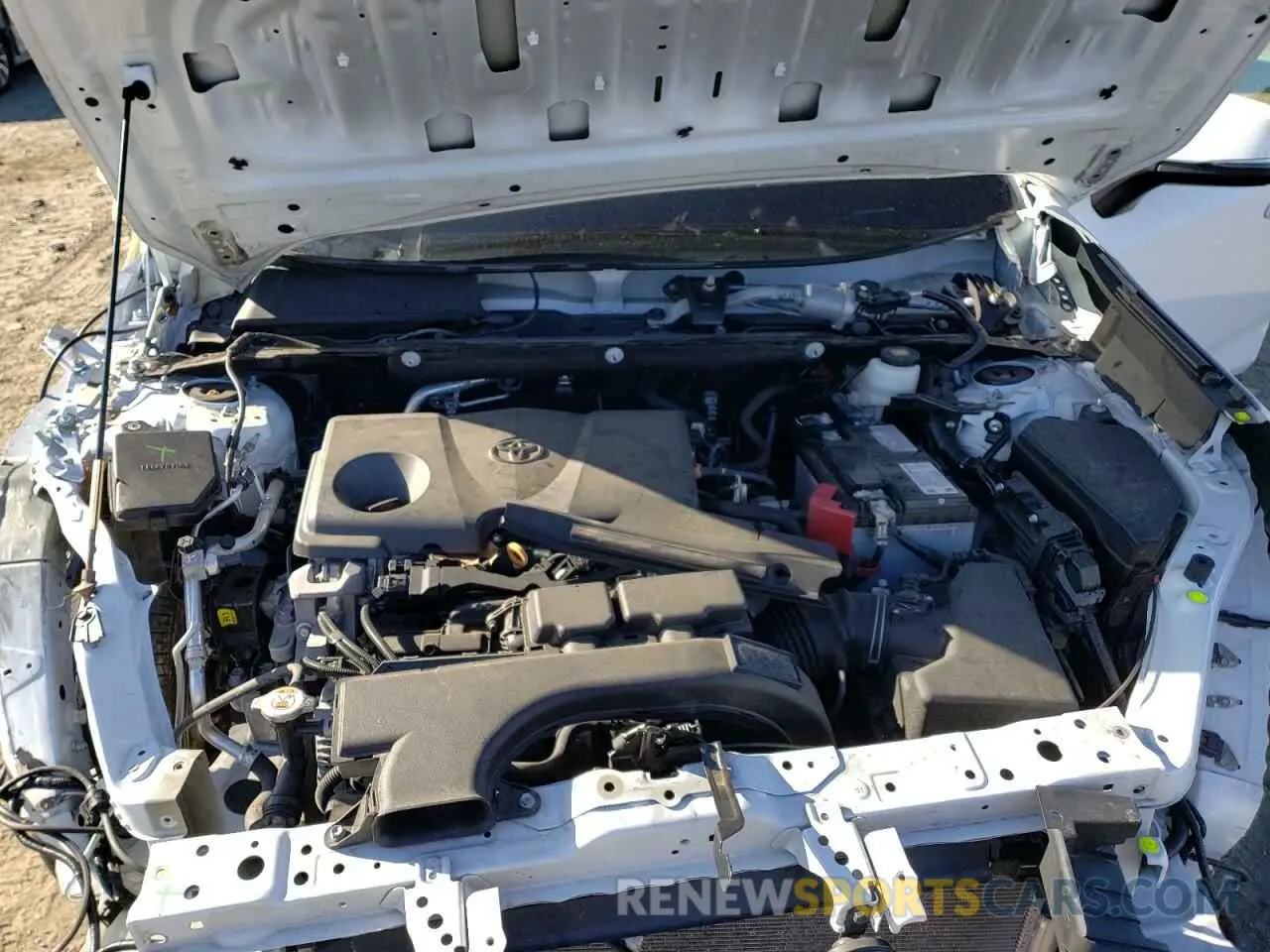 7 fotografías del automóvil dañado 2T3A1RFV3LW135076 TOYOTA RAV4 2020