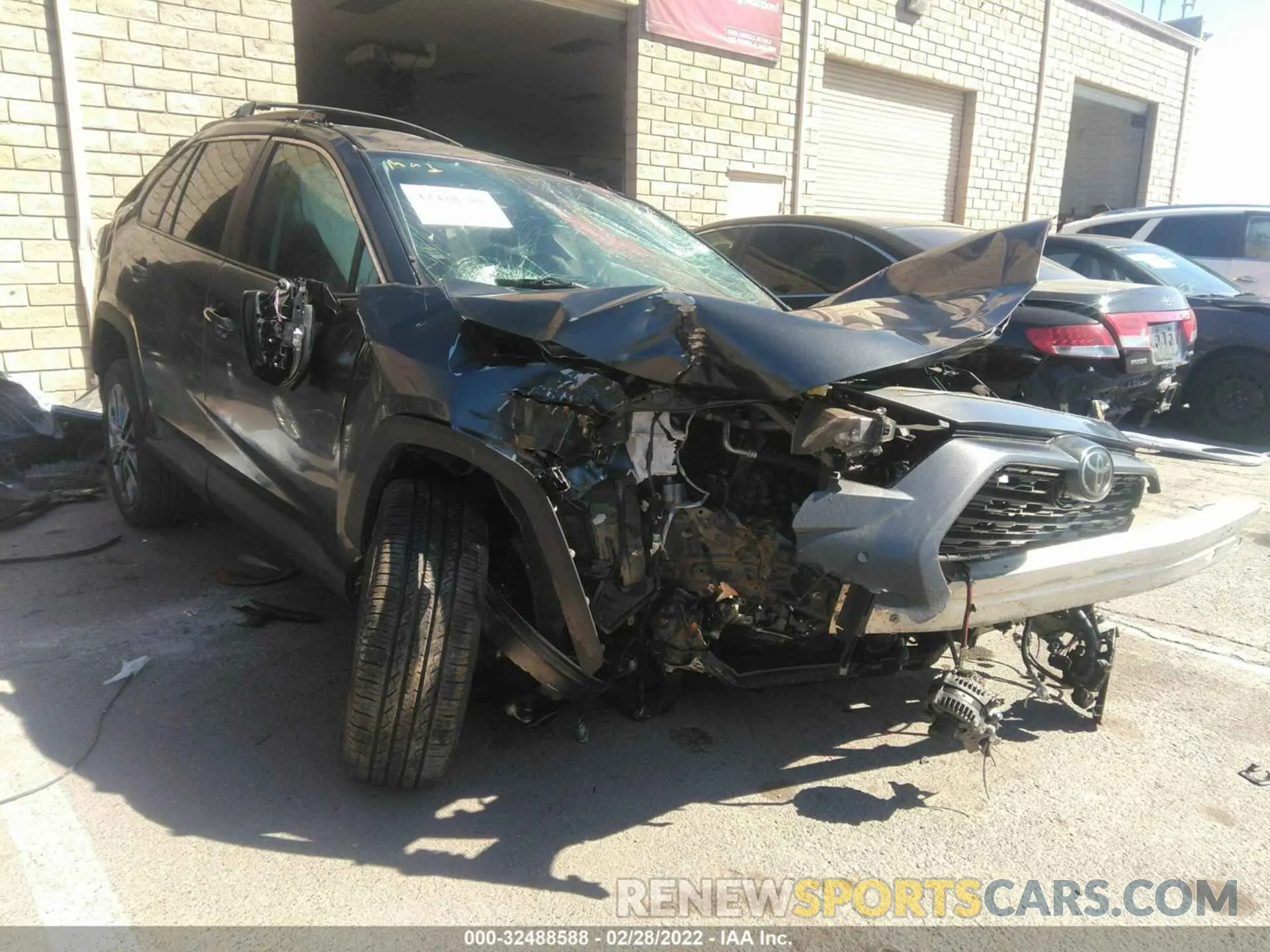 1 fotografías del automóvil dañado 2T3A1RFV4LC140403 TOYOTA RAV4 2020