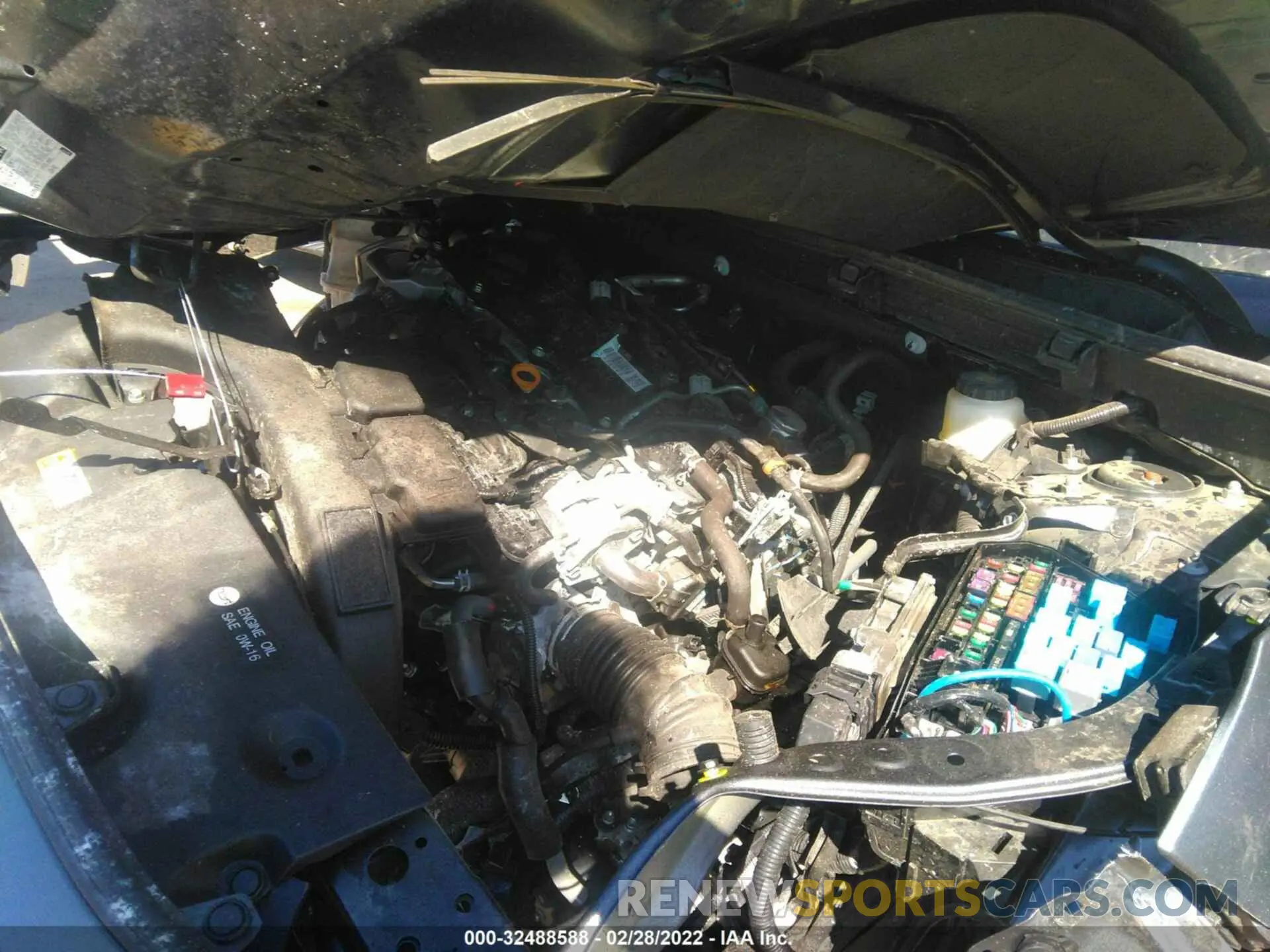 10 fotografías del automóvil dañado 2T3A1RFV4LC140403 TOYOTA RAV4 2020