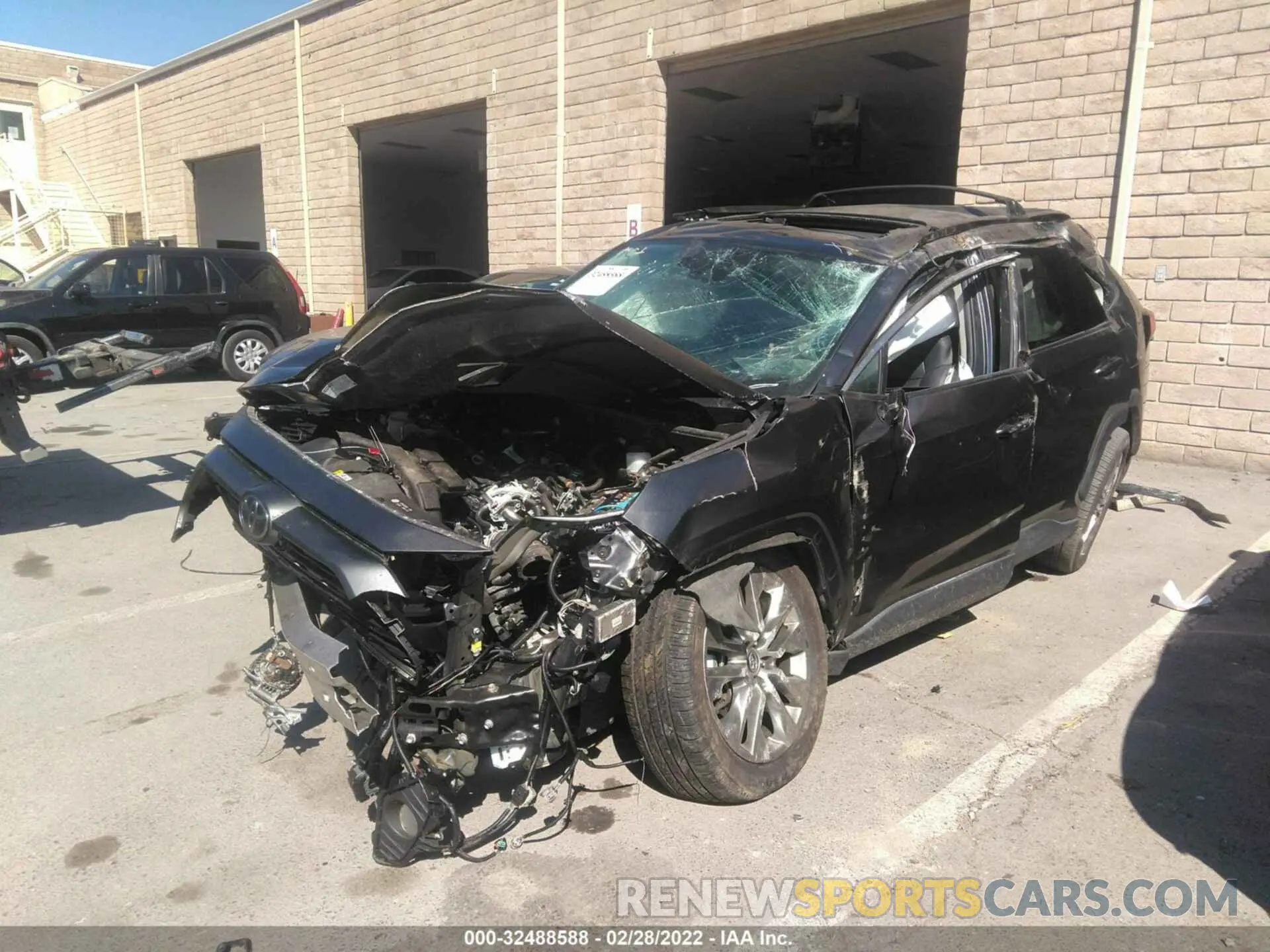 6 fotografías del automóvil dañado 2T3A1RFV4LC140403 TOYOTA RAV4 2020