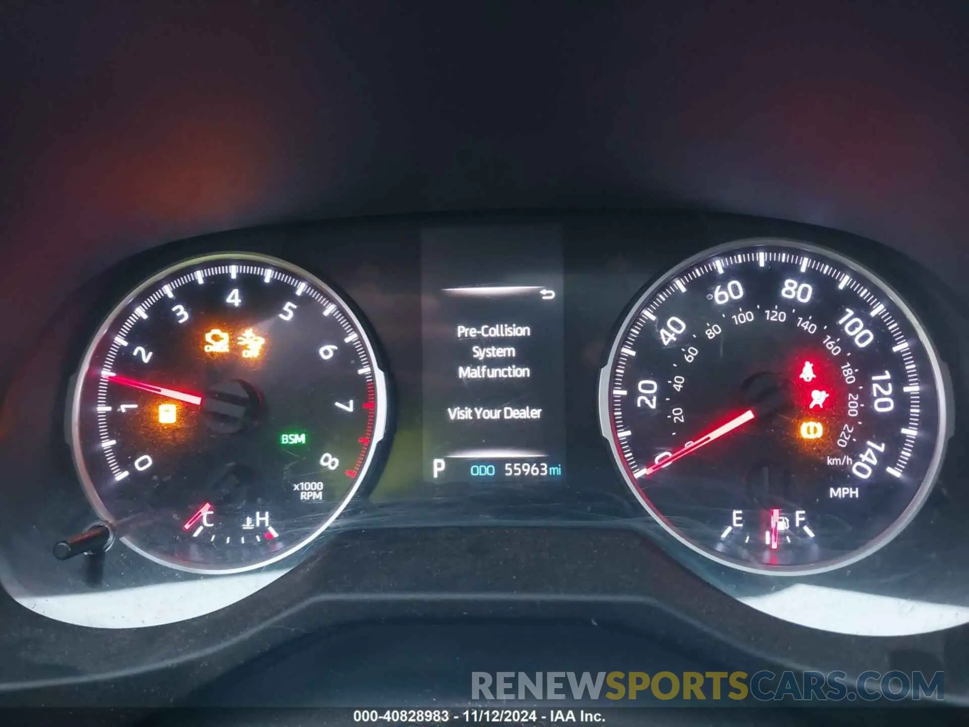 7 fotografías del automóvil dañado 2T3A1RFV5LC068854 TOYOTA RAV4 2020