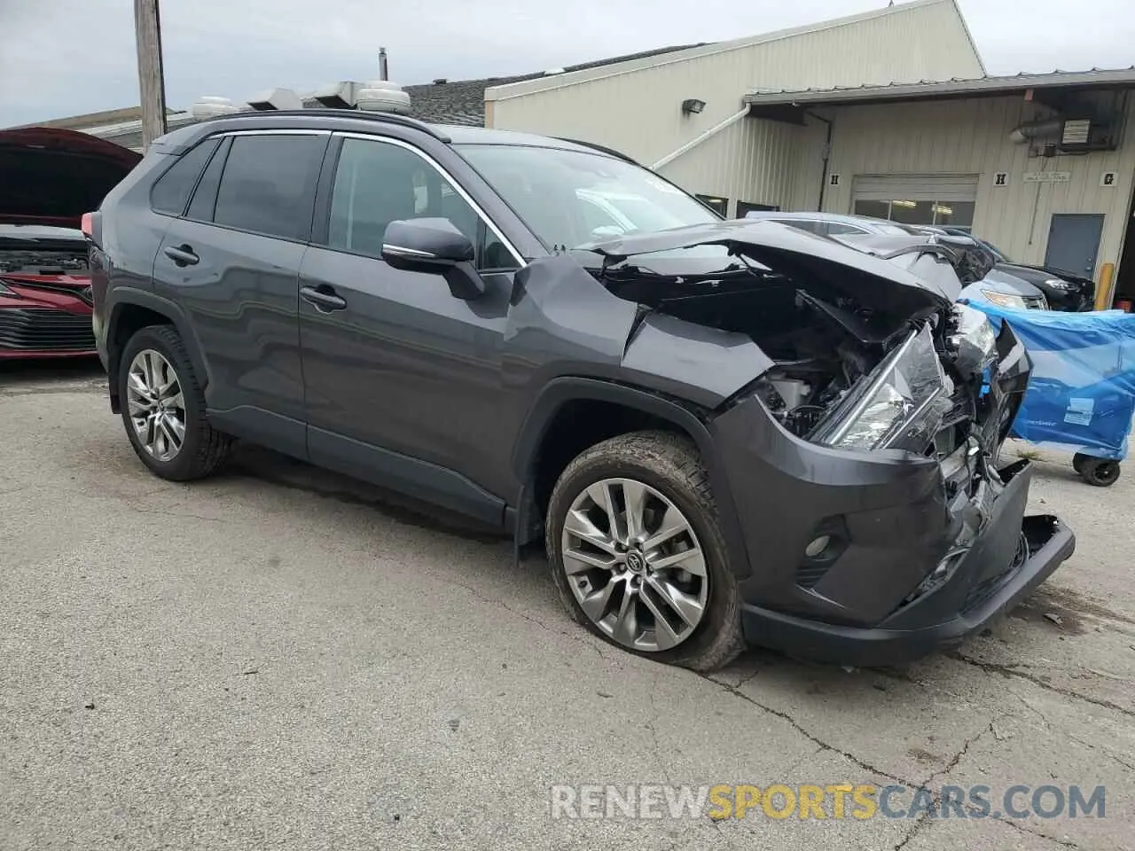 4 fotografías del automóvil dañado 2T3A1RFV6LC065297 TOYOTA RAV4 2020