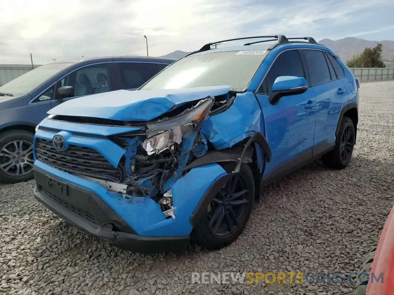 1 fotografías del automóvil dañado 2T3A1RFV6LC072945 TOYOTA RAV4 2020