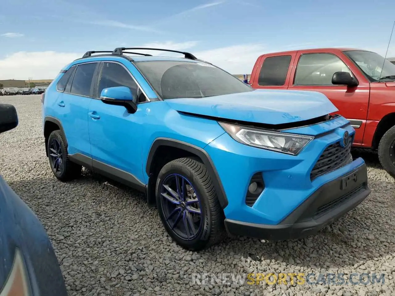 4 fotografías del automóvil dañado 2T3A1RFV6LC072945 TOYOTA RAV4 2020