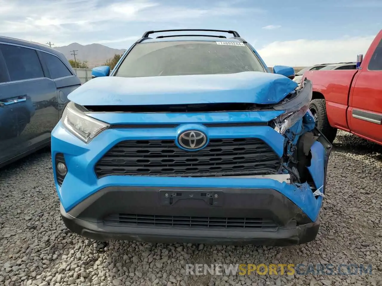 5 fotografías del automóvil dañado 2T3A1RFV6LC072945 TOYOTA RAV4 2020