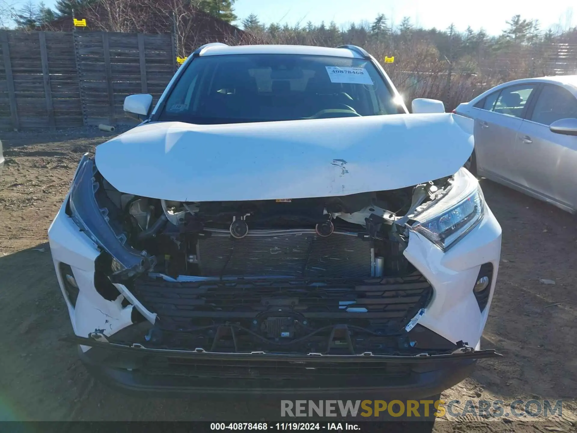 12 fotografías del automóvil dañado 2T3A1RFV6LC130357 TOYOTA RAV4 2020