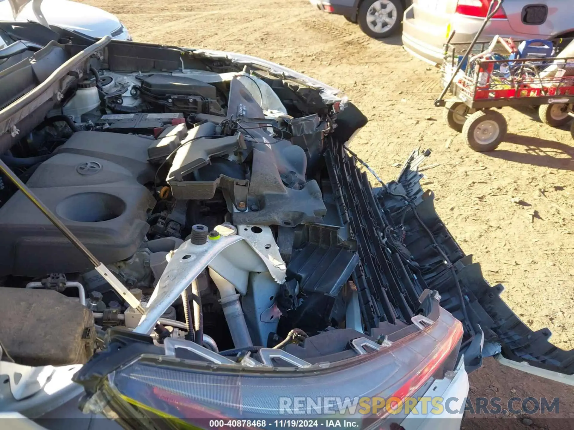 17 fotografías del automóvil dañado 2T3A1RFV6LC130357 TOYOTA RAV4 2020